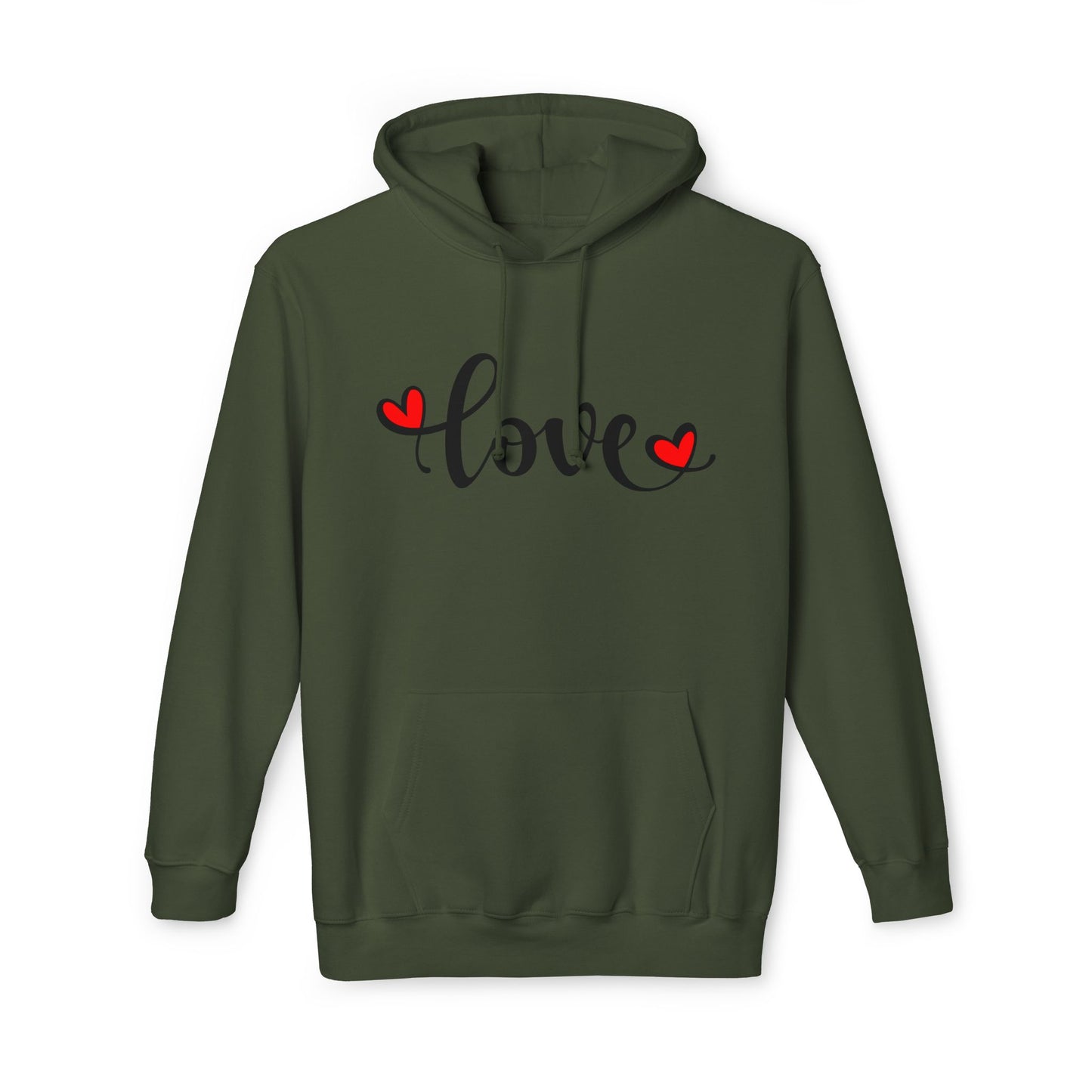 Love Hooded Sweatshirt - Made in the USA