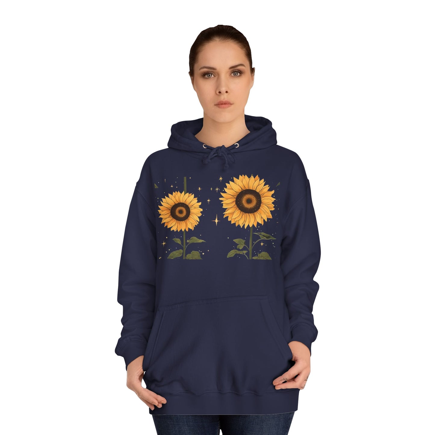Bonita sudadera con capucha universitaria con lazo rosa: elegante y cómoda
