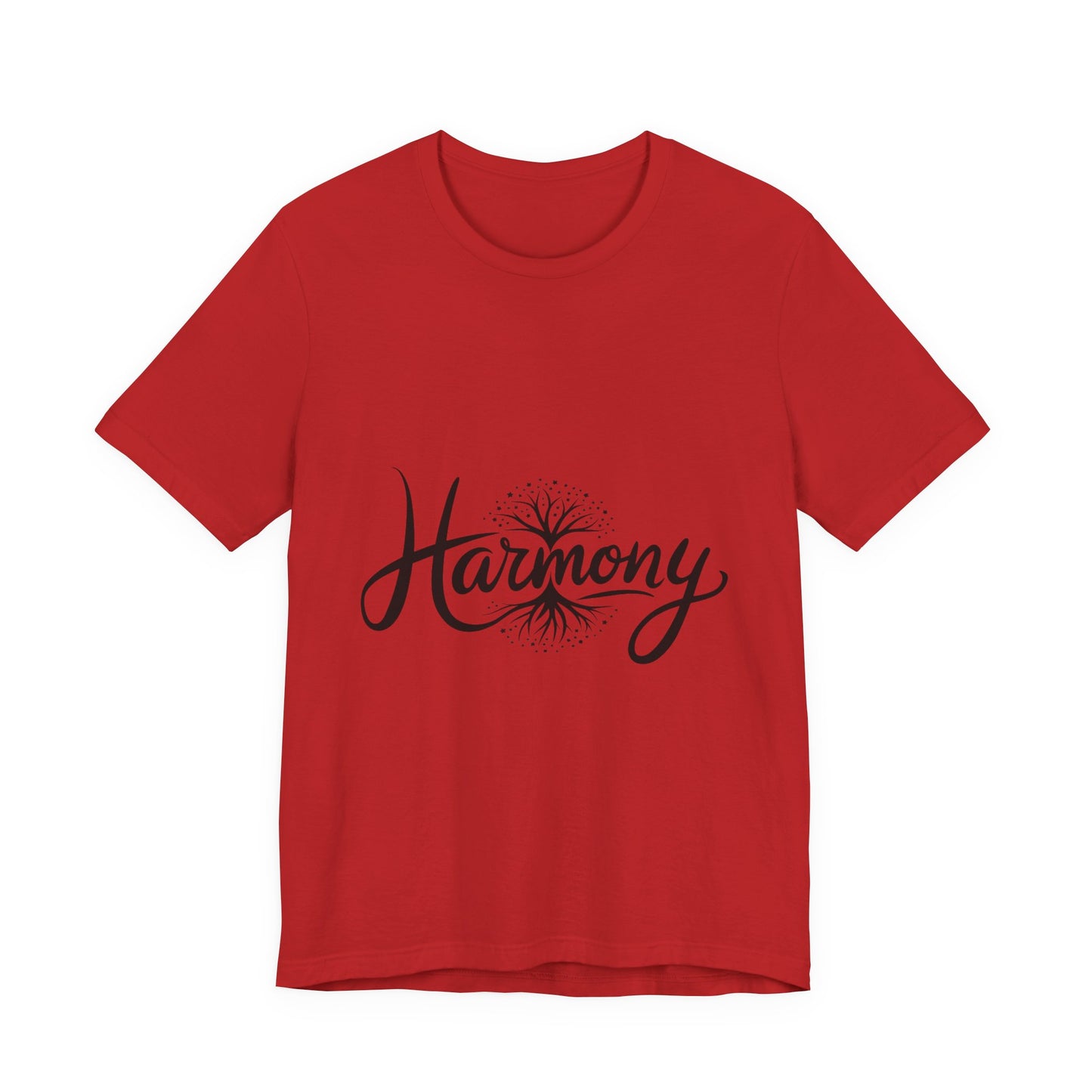 Harmony Unisex Short Sleeve Tee - Comfortable Casual Wear for Positive Vibes