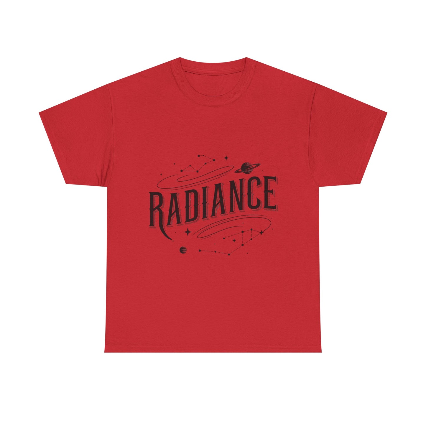 Radiance Unisex Heavy Cotton Tee - Cosmic Design for Star Gazers