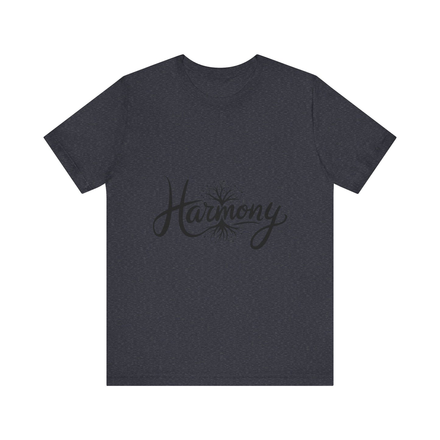 Harmony Unisex Short Sleeve Tee - Comfortable Casual Wear for Positive Vibes