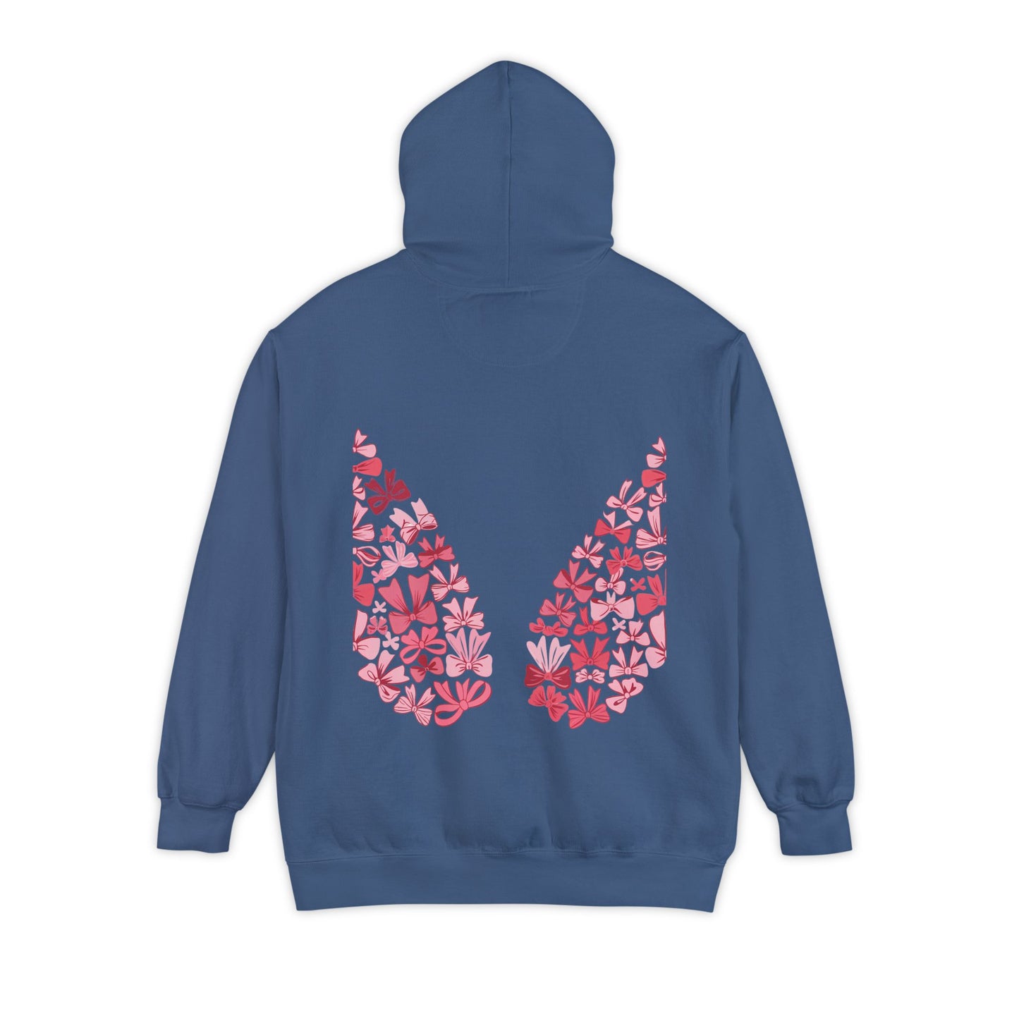 Sudadera con capucha teñida Heart Blossom | Ideal para ropa informal y amantes de la naturaleza