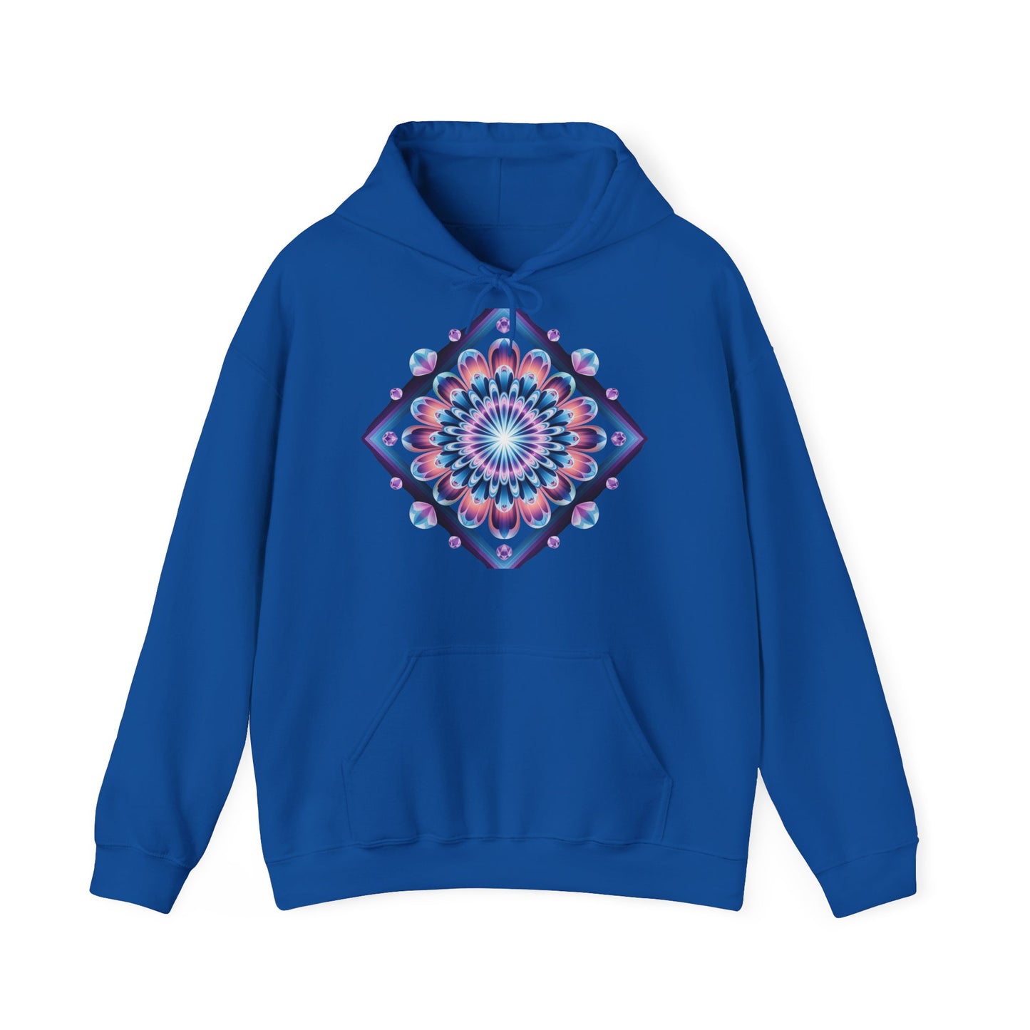 Mandala Hoodie for Comfort & Style, Cozy Wear, Gift for Her, Unique Sweatshirt, Festival Outfit, Everyday Fashion
