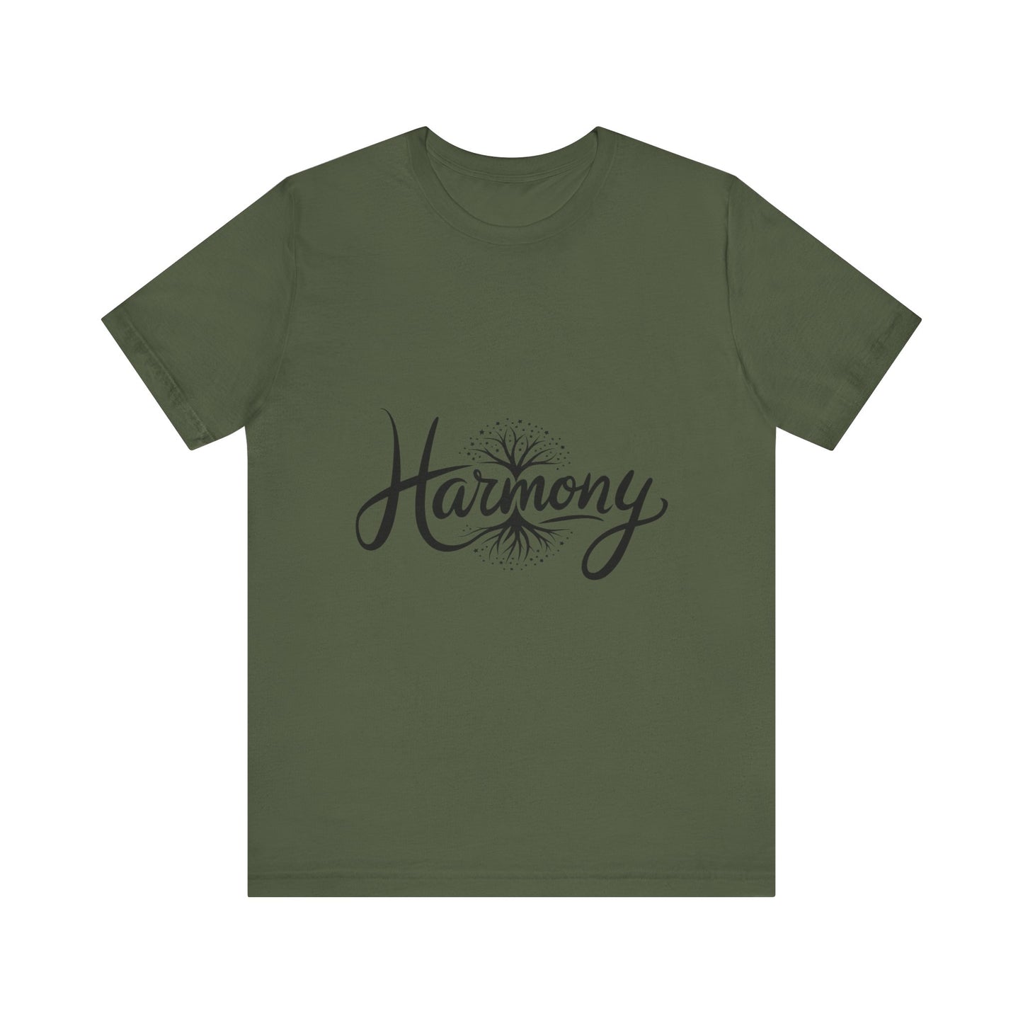 Harmony Unisex Short Sleeve Tee - Comfortable Casual Wear for Positive Vibes