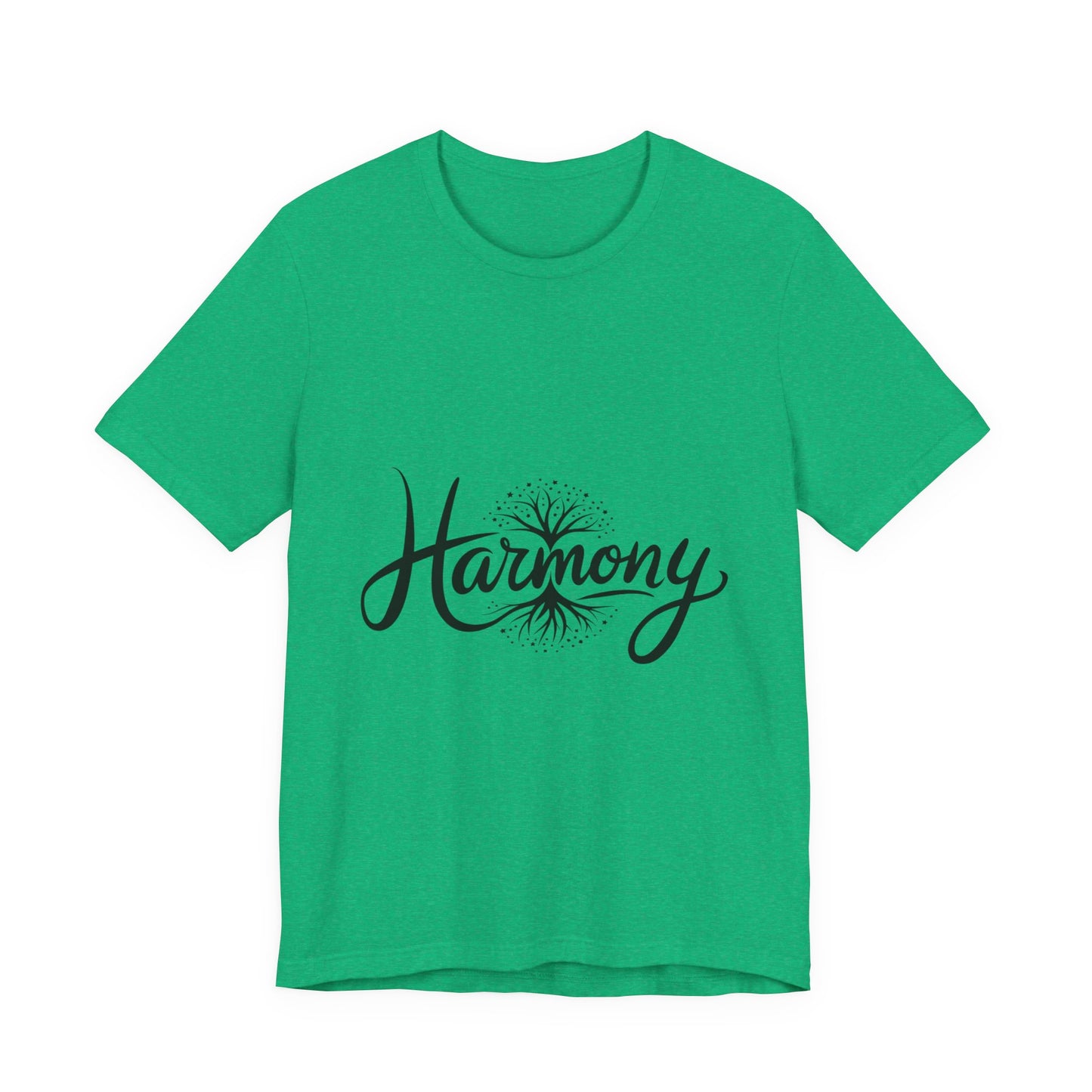 Harmony Unisex Short Sleeve Tee - Comfortable Casual Wear for Positive Vibes