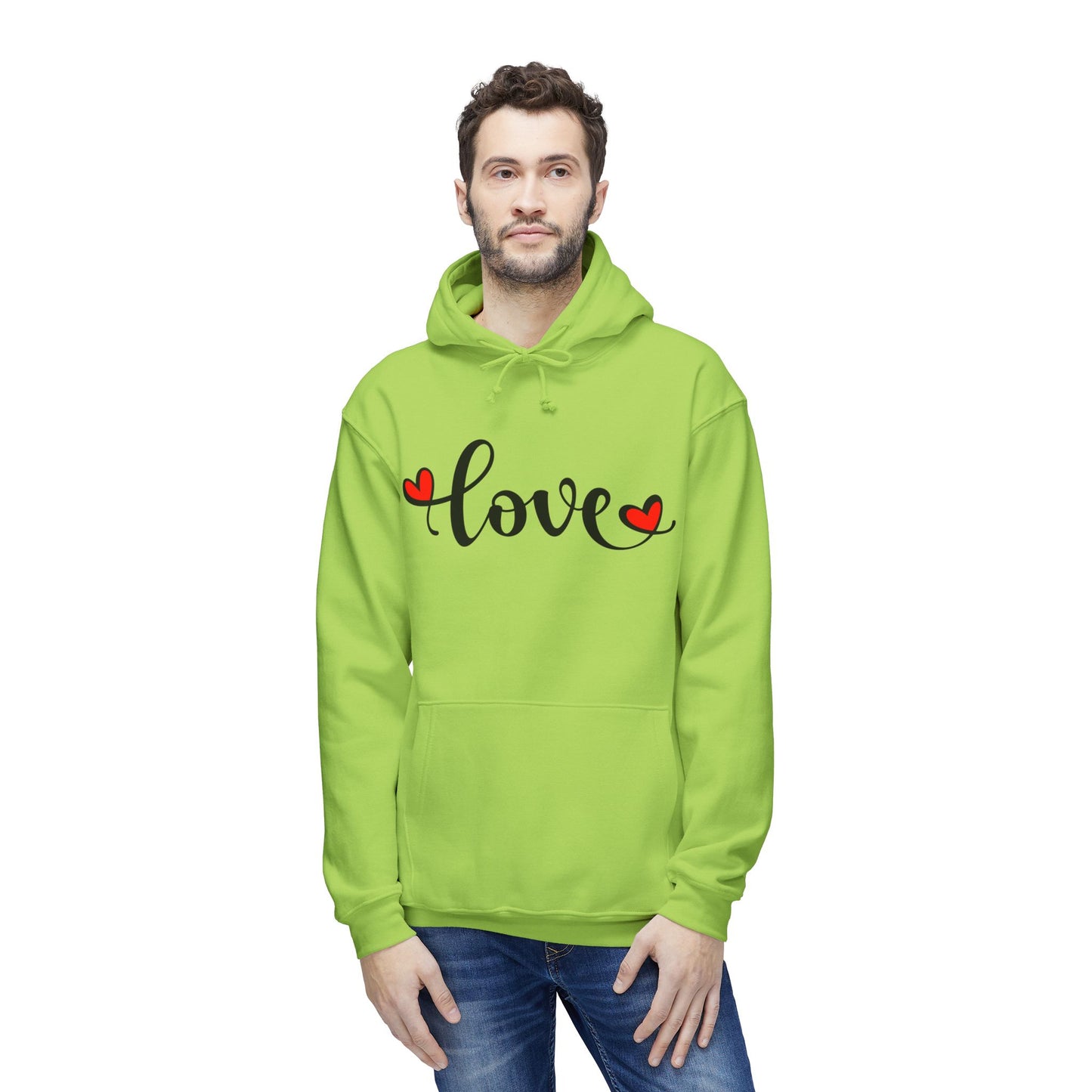 Love Hooded Sweatshirt - Made in the USA