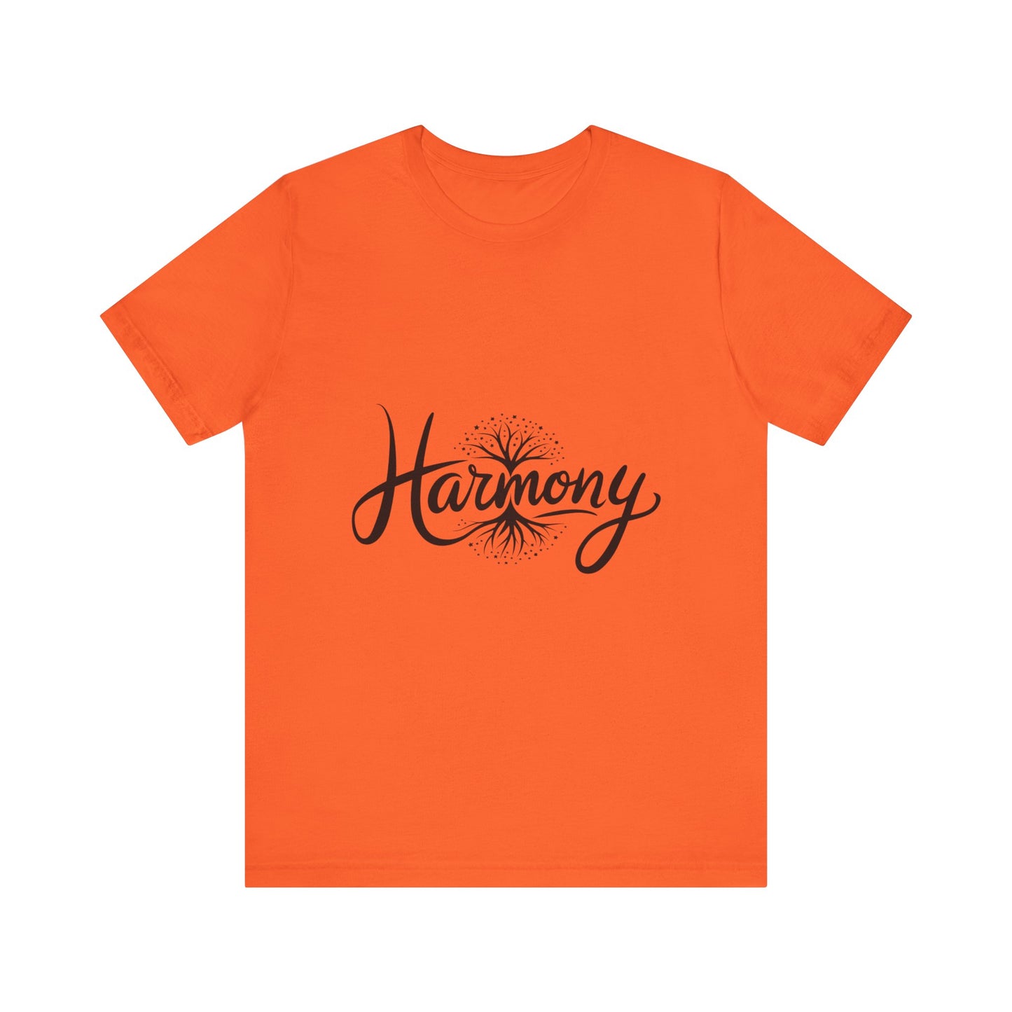 Harmony Unisex Short Sleeve Tee - Comfortable Casual Wear for Positive Vibes