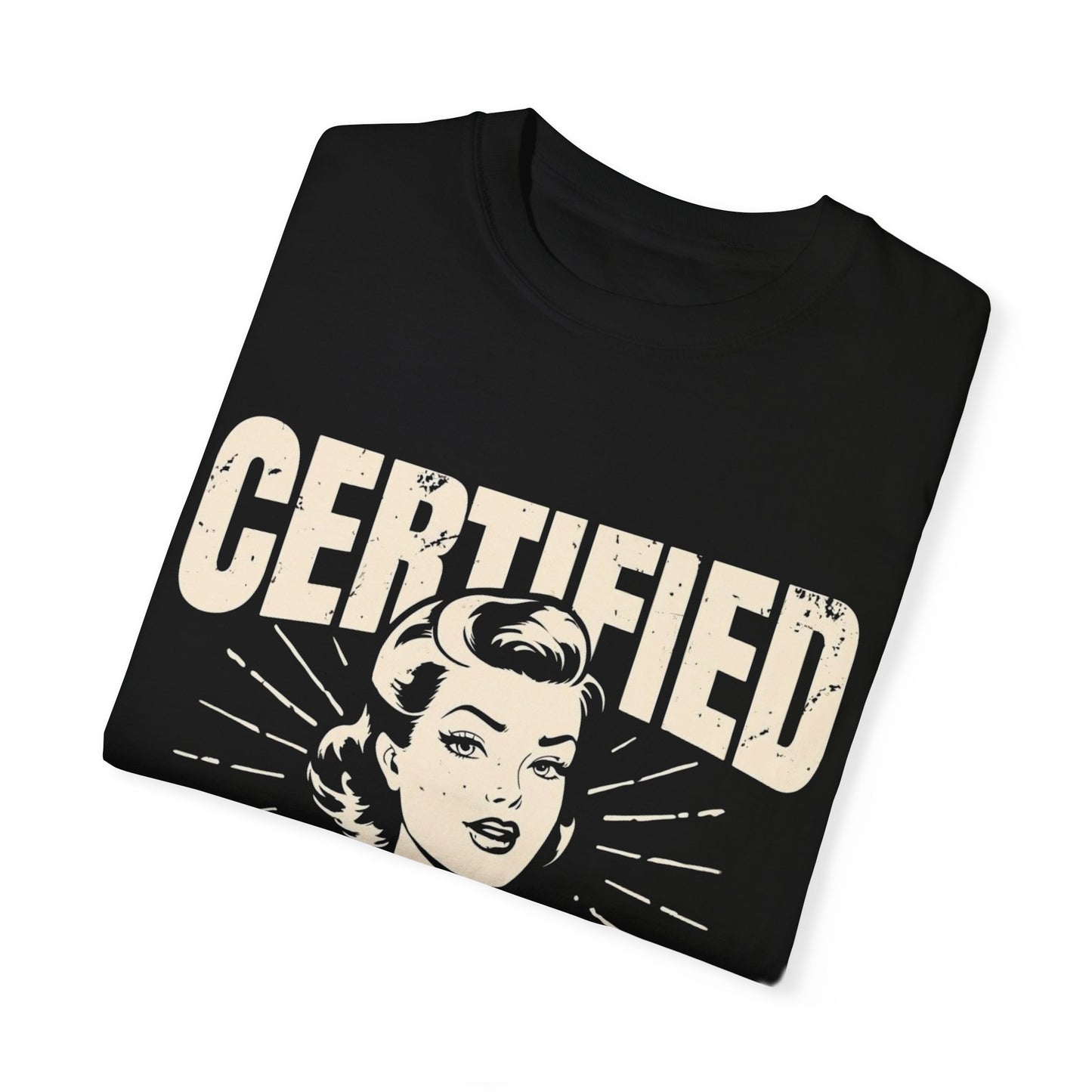 Certified Attitud Garment-Dyed T-Shirt - Casual & Confident Style