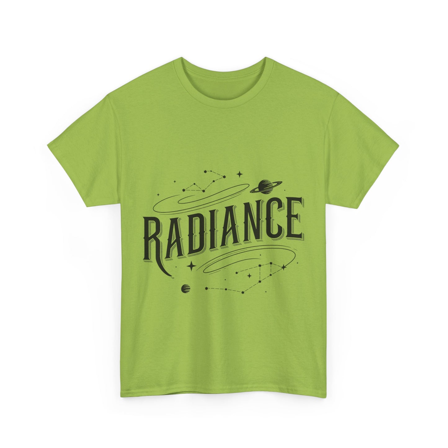 Radiance Unisex Heavy Cotton Tee - Cosmic Design for Star Gazers