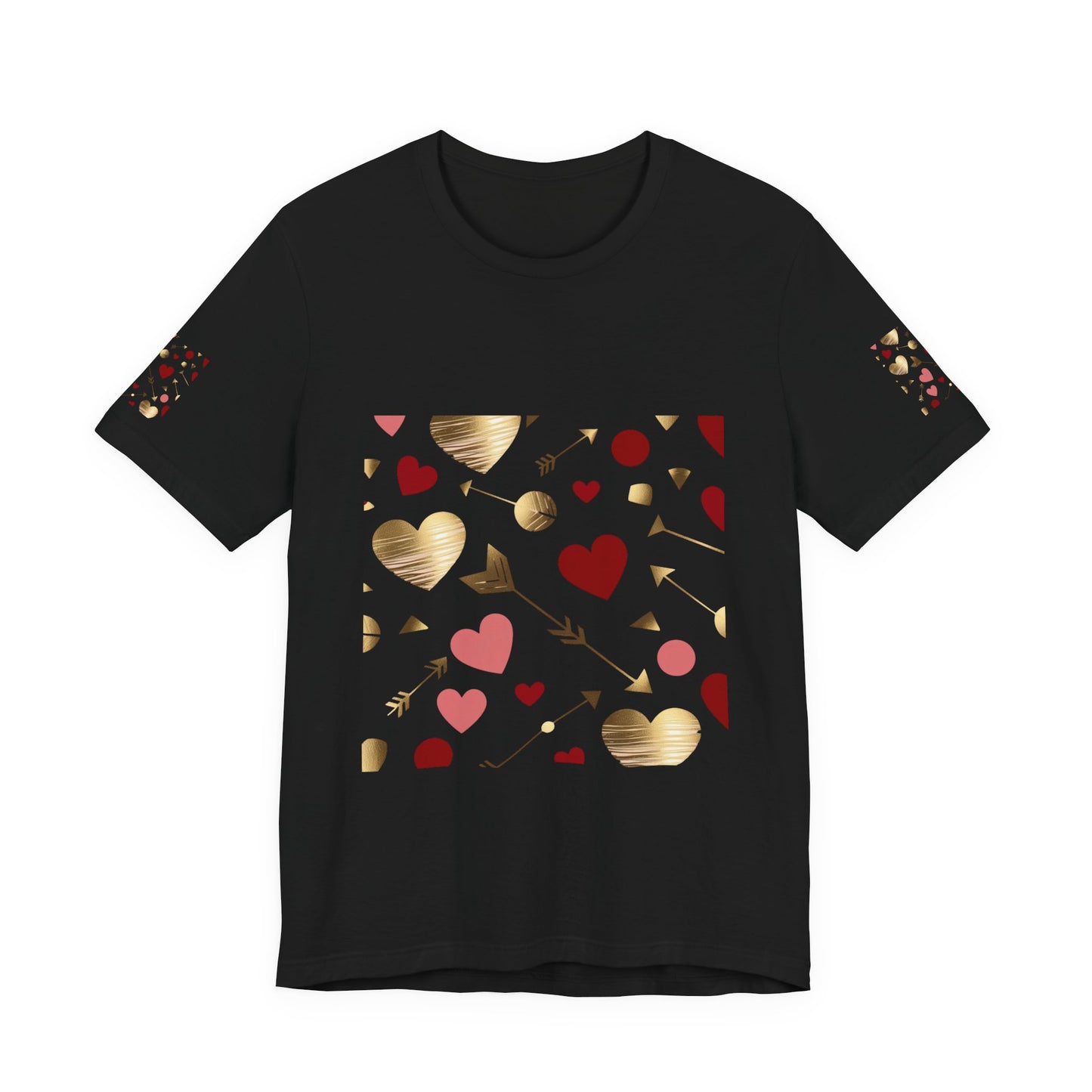 Romantic Hearts Short Sleeve Tee