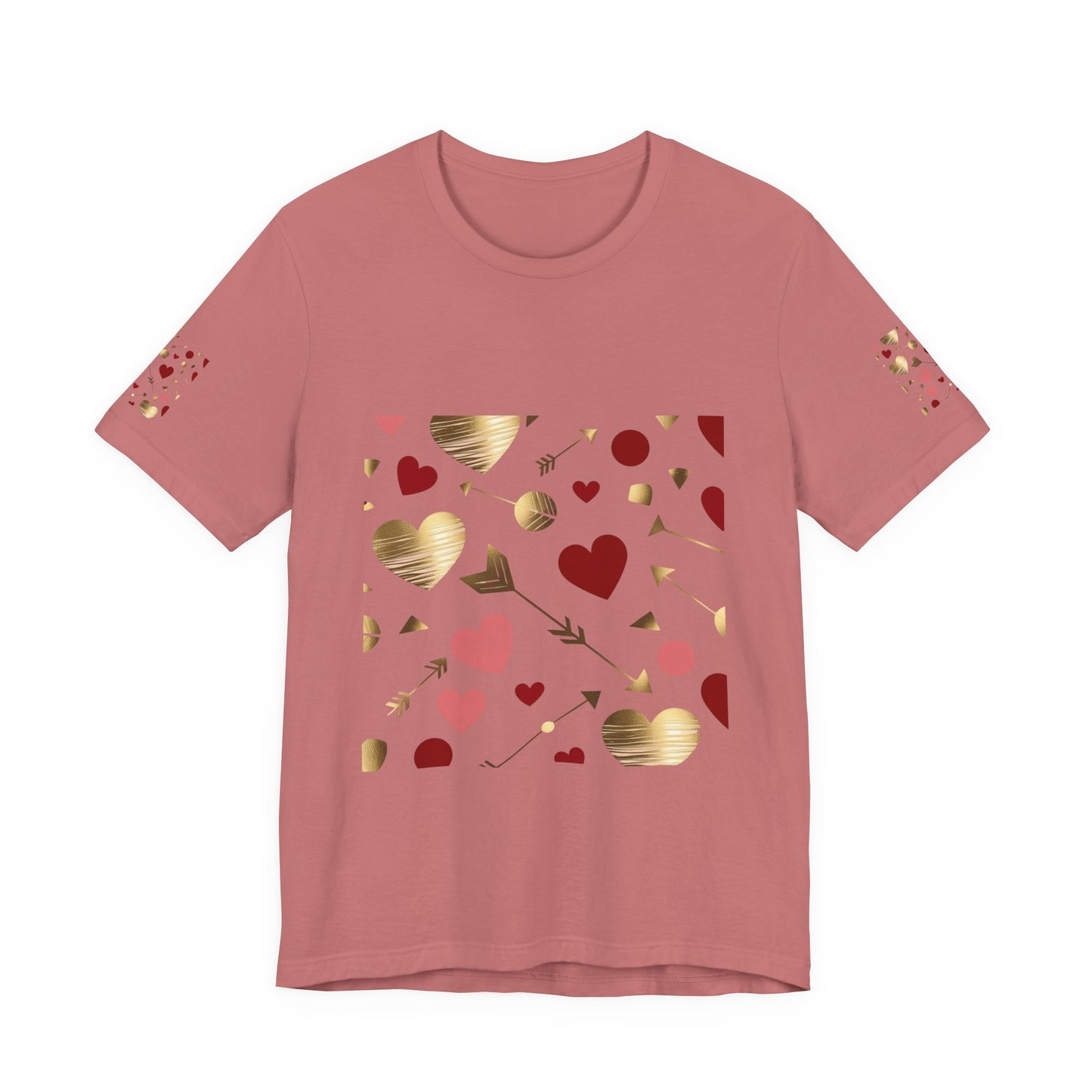 Romantic Hearts Short Sleeve Tee