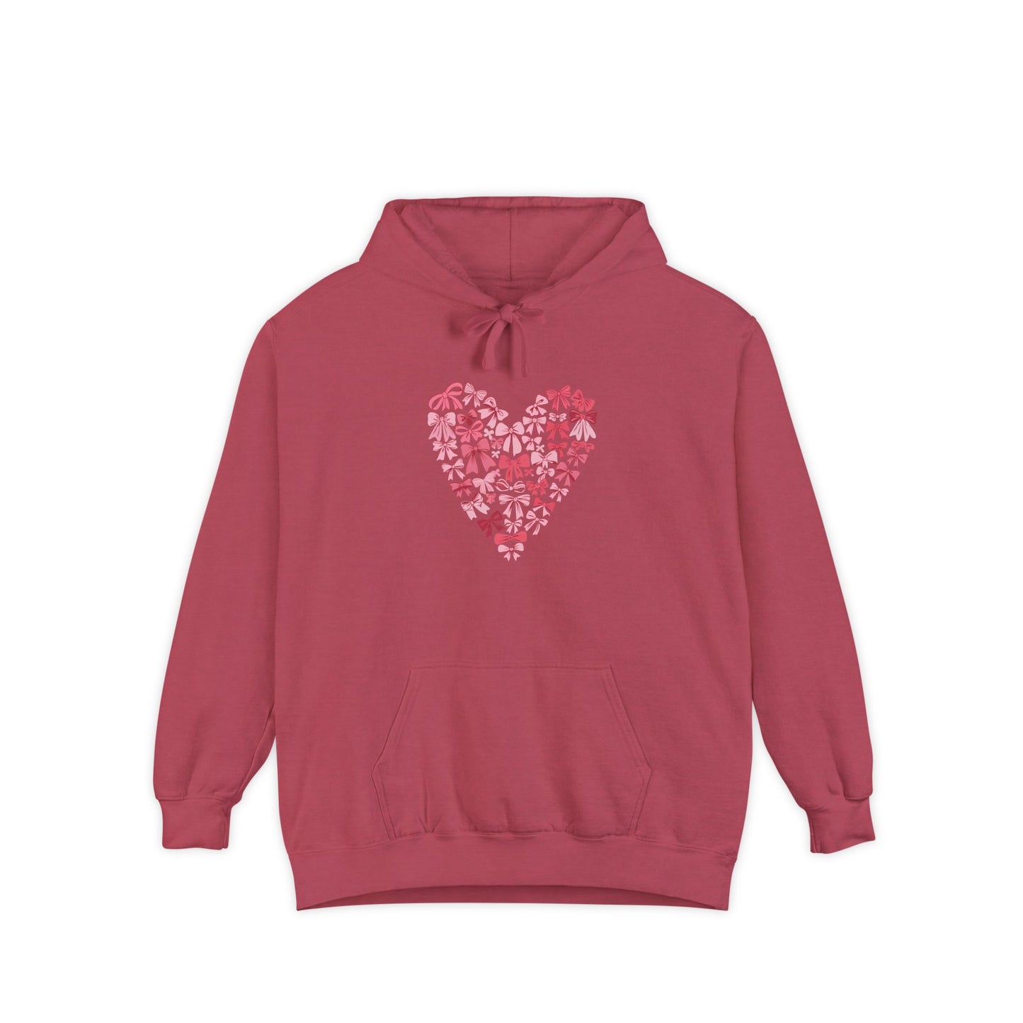 Sudadera con capucha teñida Heart Blossom | Ideal para ropa informal y amantes de la naturaleza