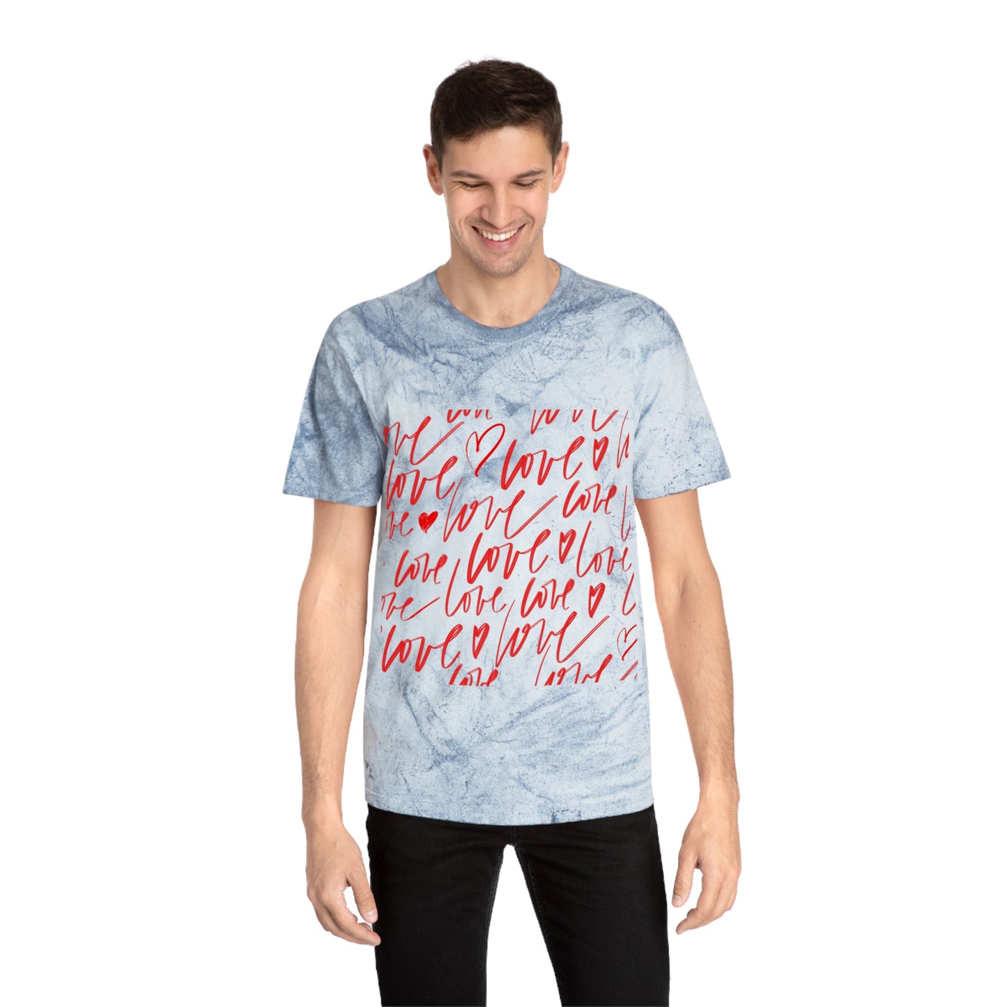 Color Blast Love T-Shirt for Passionate Souls | Perfect for Everyday Wear