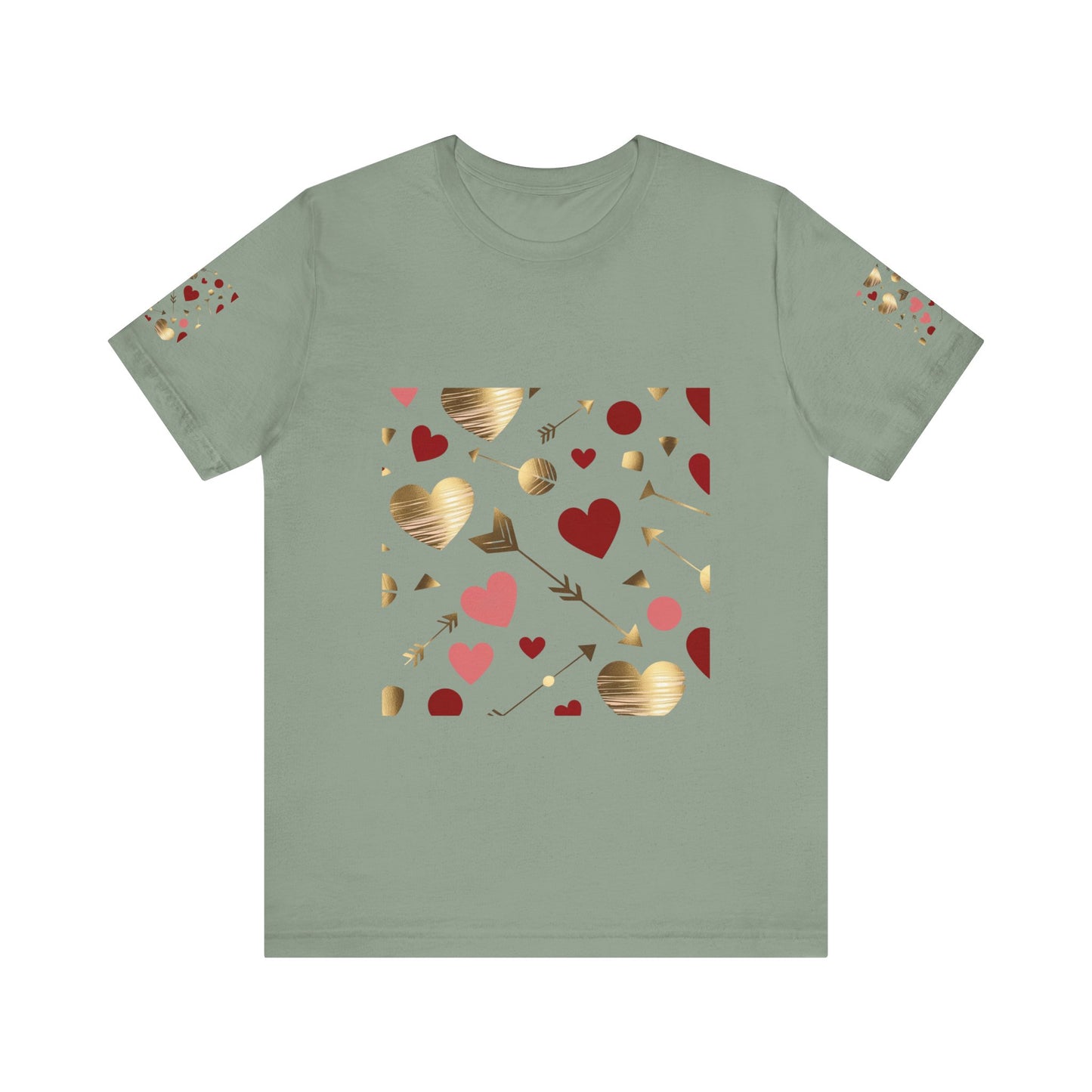 Romantic Hearts Short Sleeve Tee