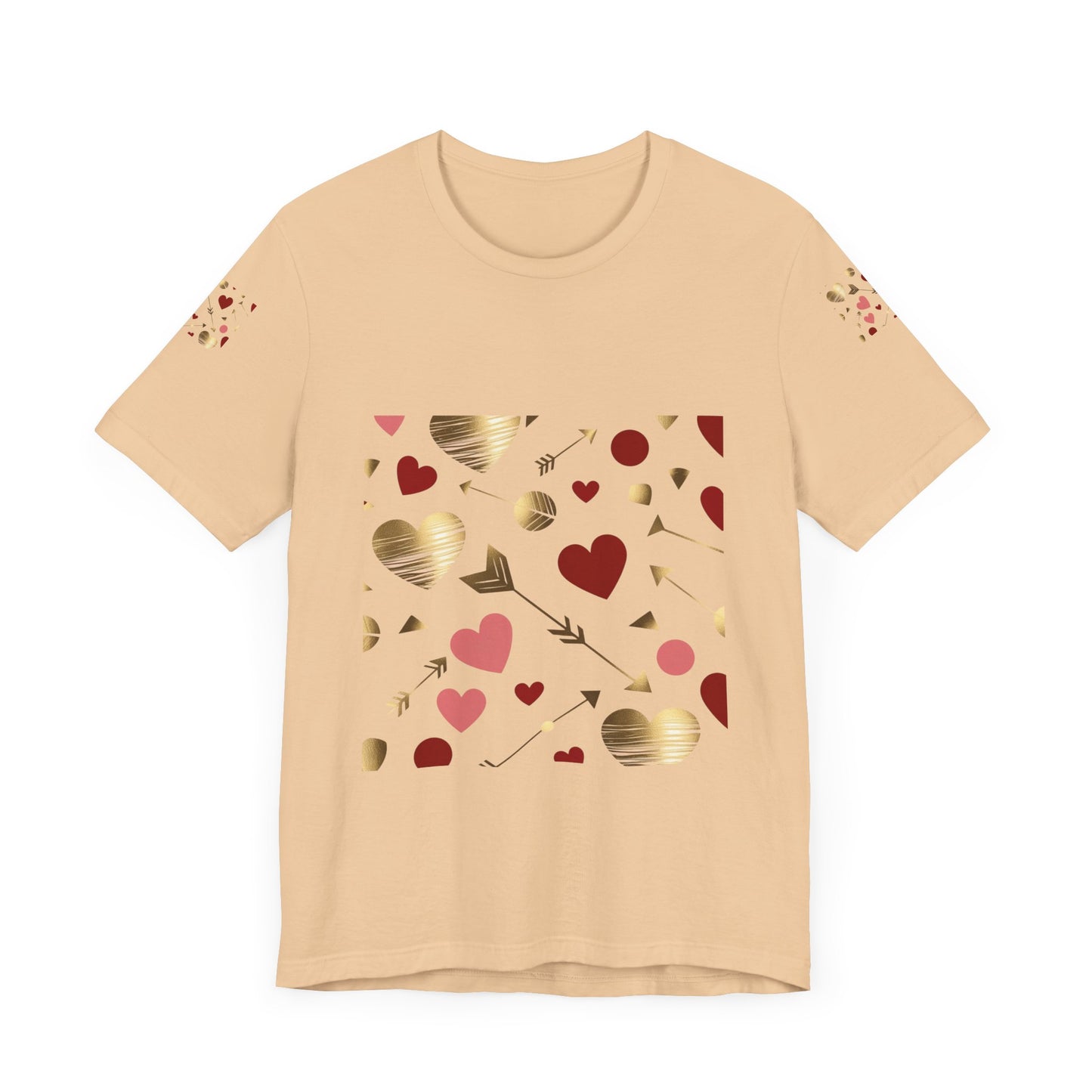 Romantic Hearts Short Sleeve Tee
