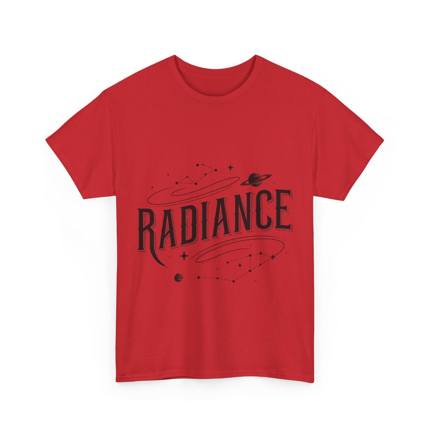 Radiance Unisex Heavy Cotton Tee - Cosmic Design for Star Gazers