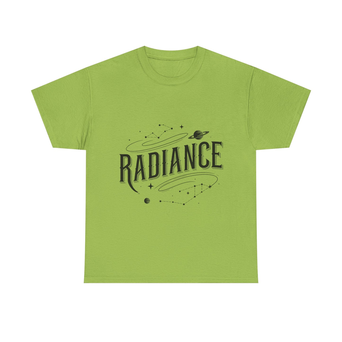 Radiance Unisex Heavy Cotton Tee - Cosmic Design for Star Gazers