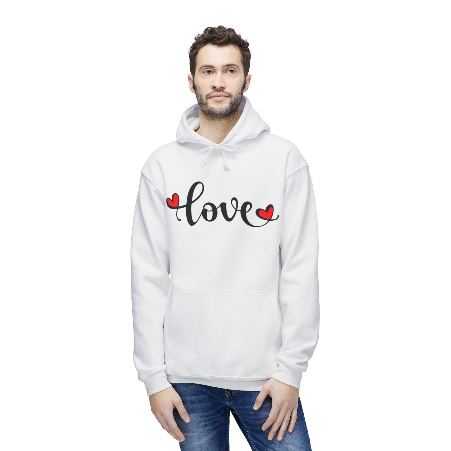 Love Hooded Sweatshirt - Made in the USA