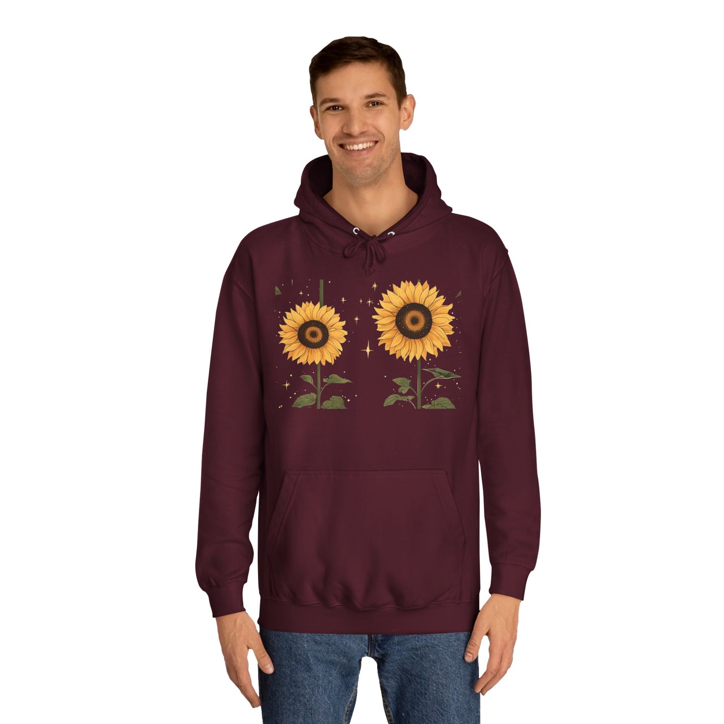 Felpa con cappuccio rosa con fiocco college carina - Elegante e comoda