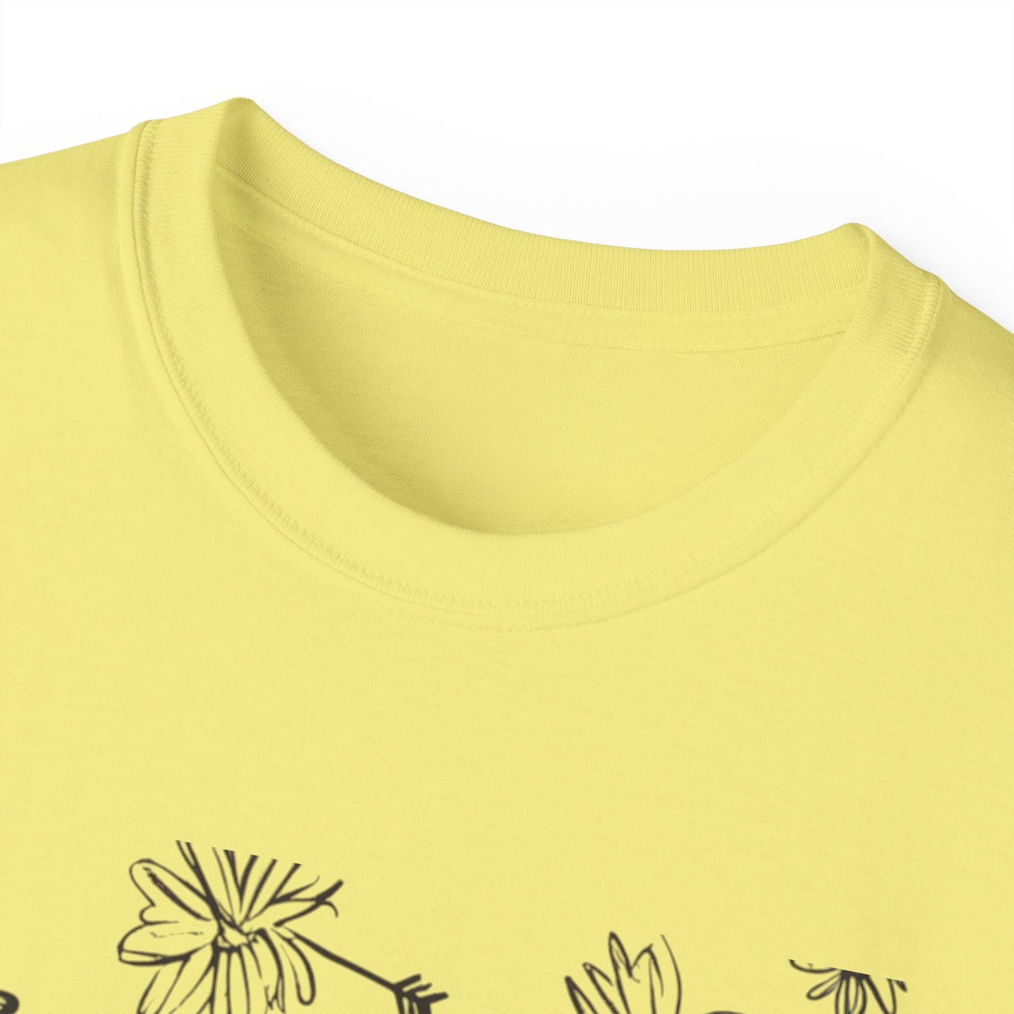 Maglietta Love Floral Ultra Cotton - Maglietta carina e comoda per ogni occasione
