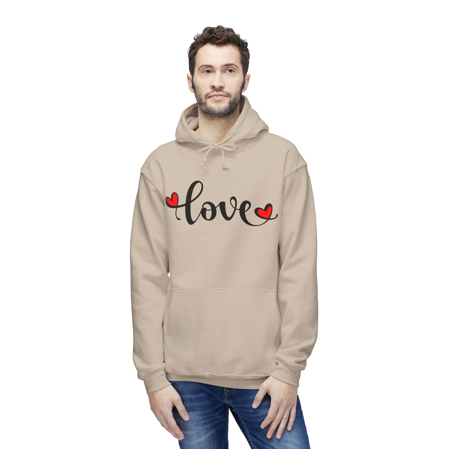 Love Hooded Sweatshirt - Made in the USA