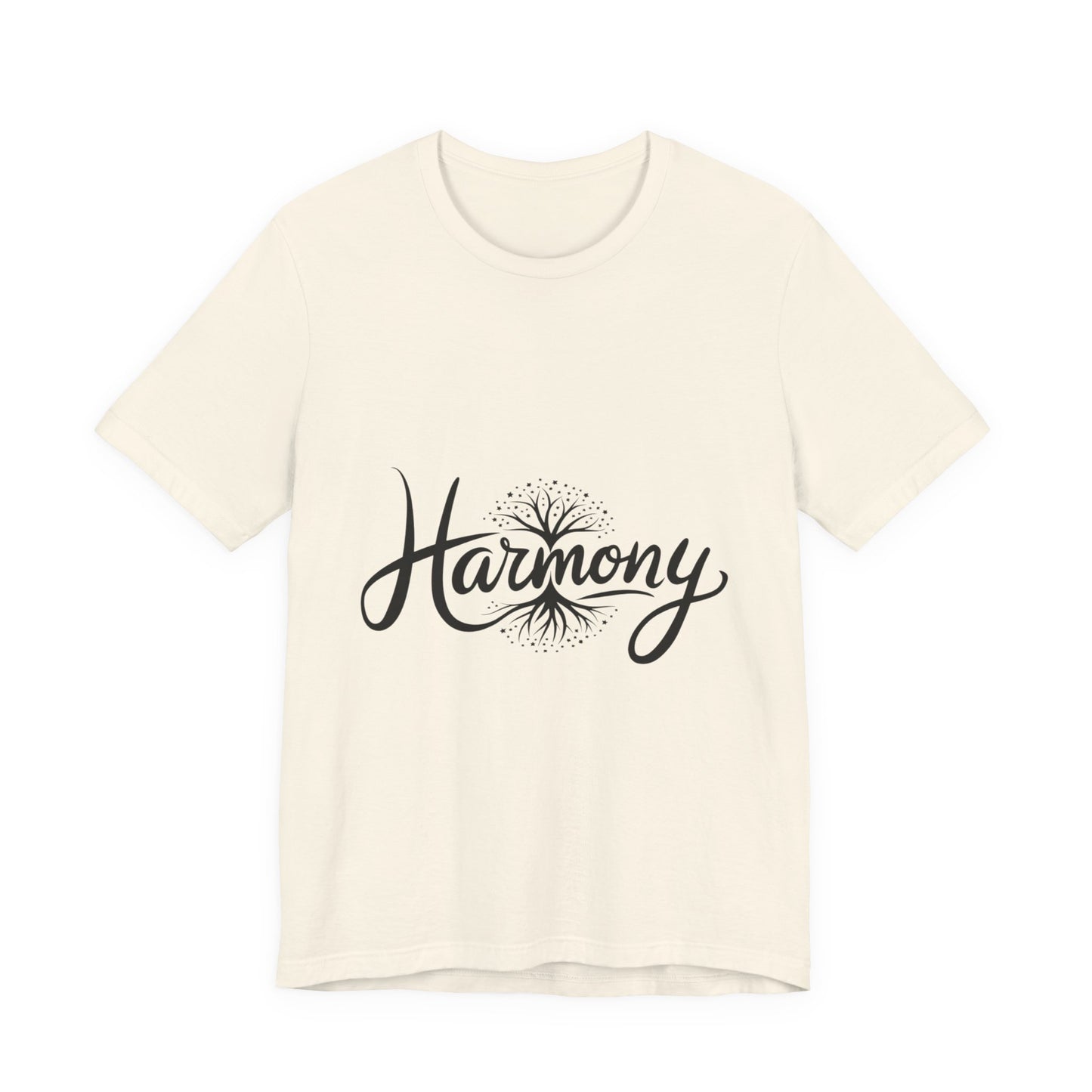 Harmony Unisex Short Sleeve Tee - Comfortable Casual Wear for Positive Vibes