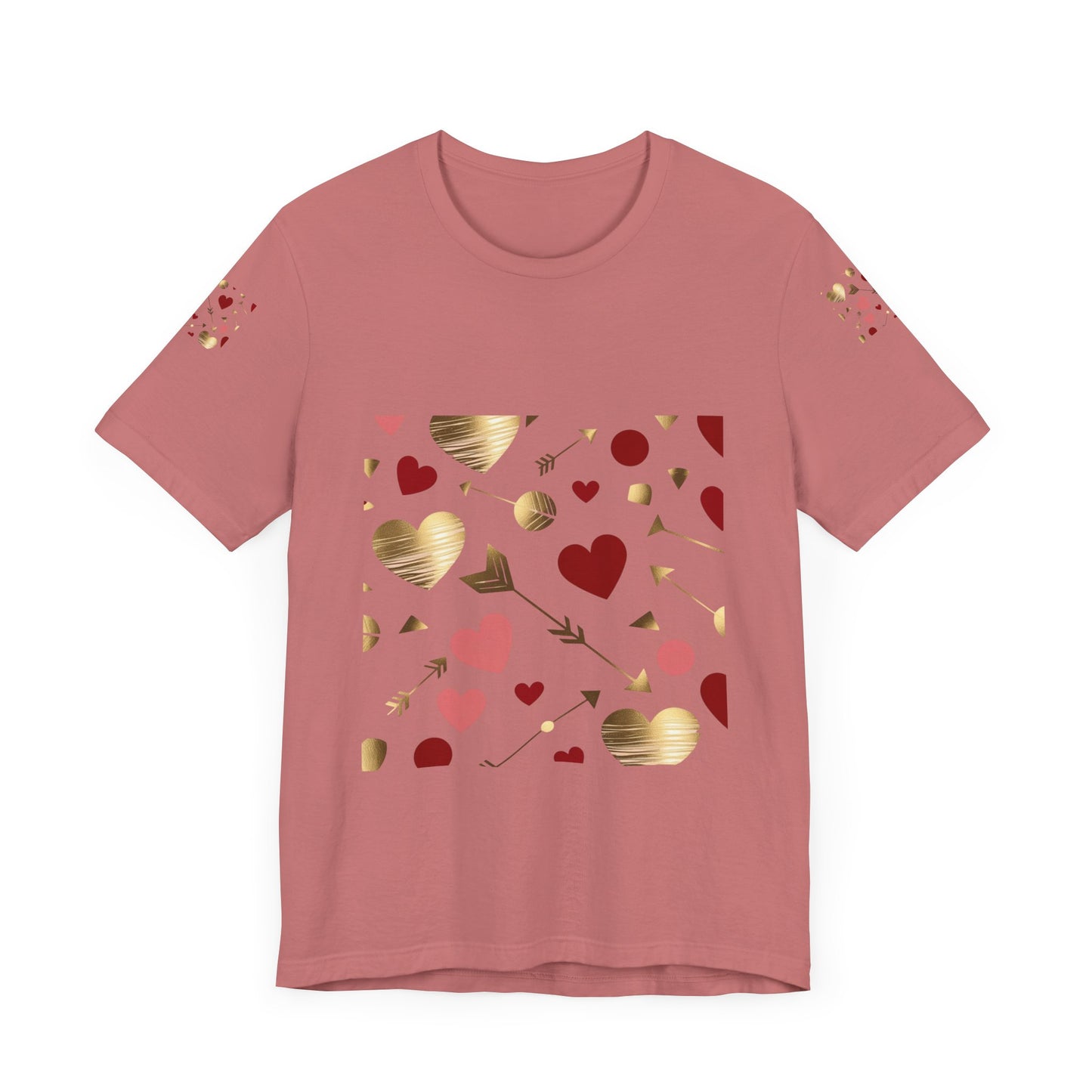 Romantic Hearts Short Sleeve Tee