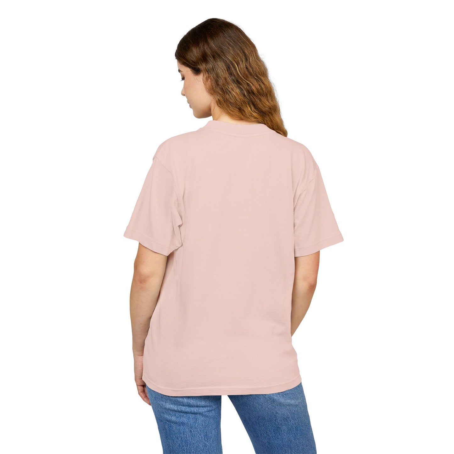 Sunset Bloom Heavy Tee | Soft Urban T-Shirt, Summer Outfit, Floral Graphic Tee, Beachwear, Gift for Her