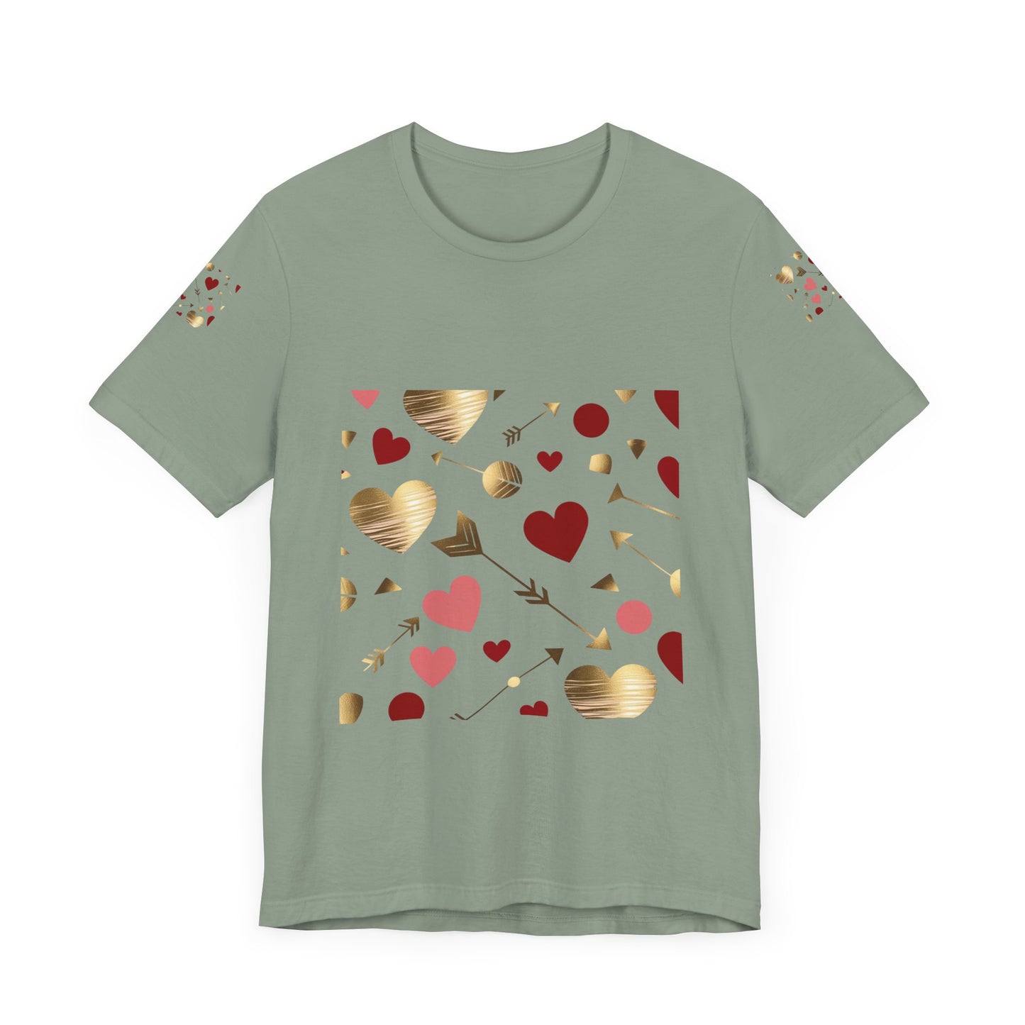 Romantic Hearts Short Sleeve Tee