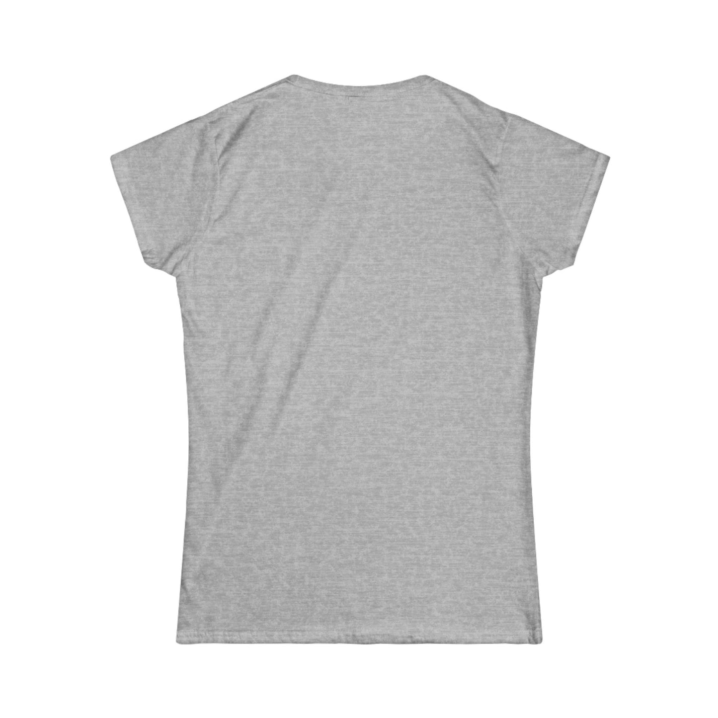 Camiseta suave para mujer con billetera cerrada y corazón abierto: linda camisa informal para uso diario
