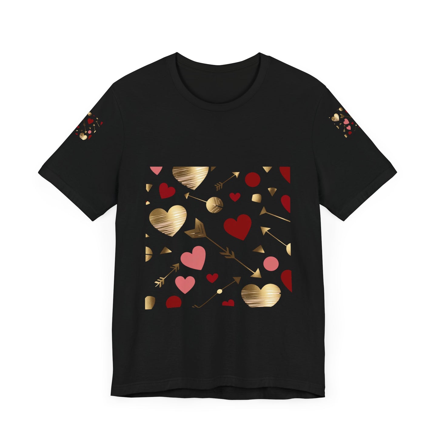 Romantic Hearts Short Sleeve Tee