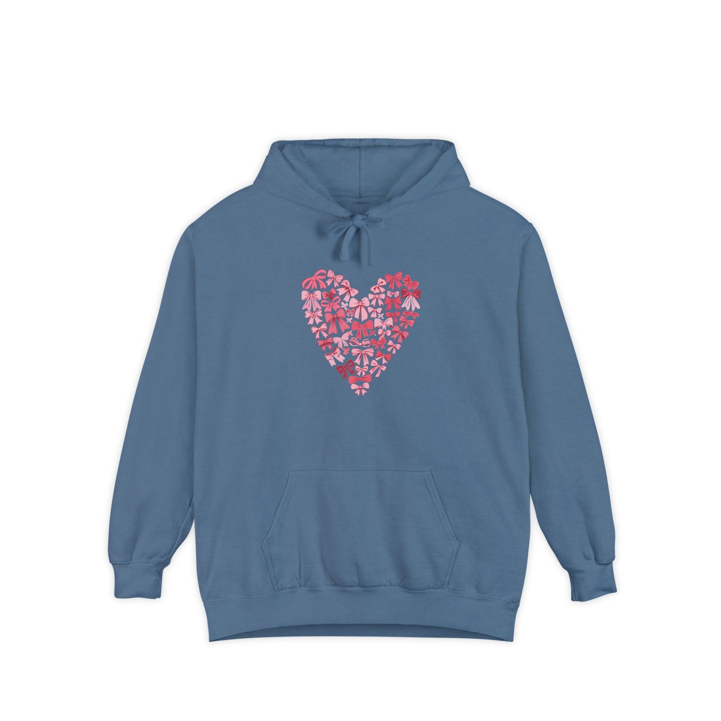 Sudadera con capucha teñida Heart Blossom | Ideal para ropa informal y amantes de la naturaleza
