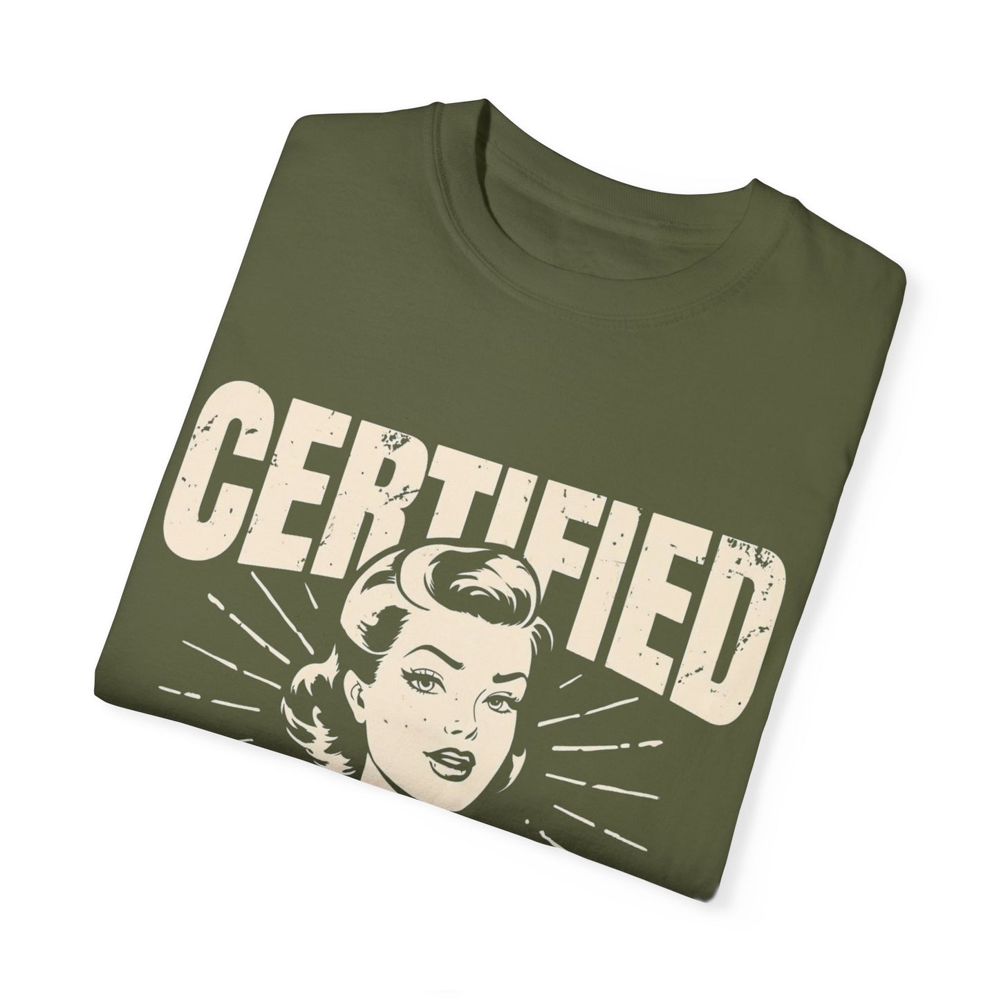 Certified Attitud Garment-Dyed T-Shirt - Casual & Confident Style