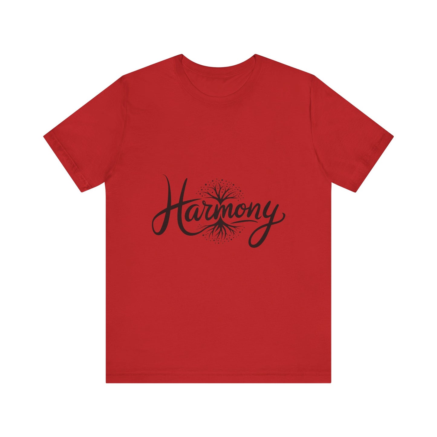 Harmony Unisex Short Sleeve Tee - Comfortable Casual Wear for Positive Vibes