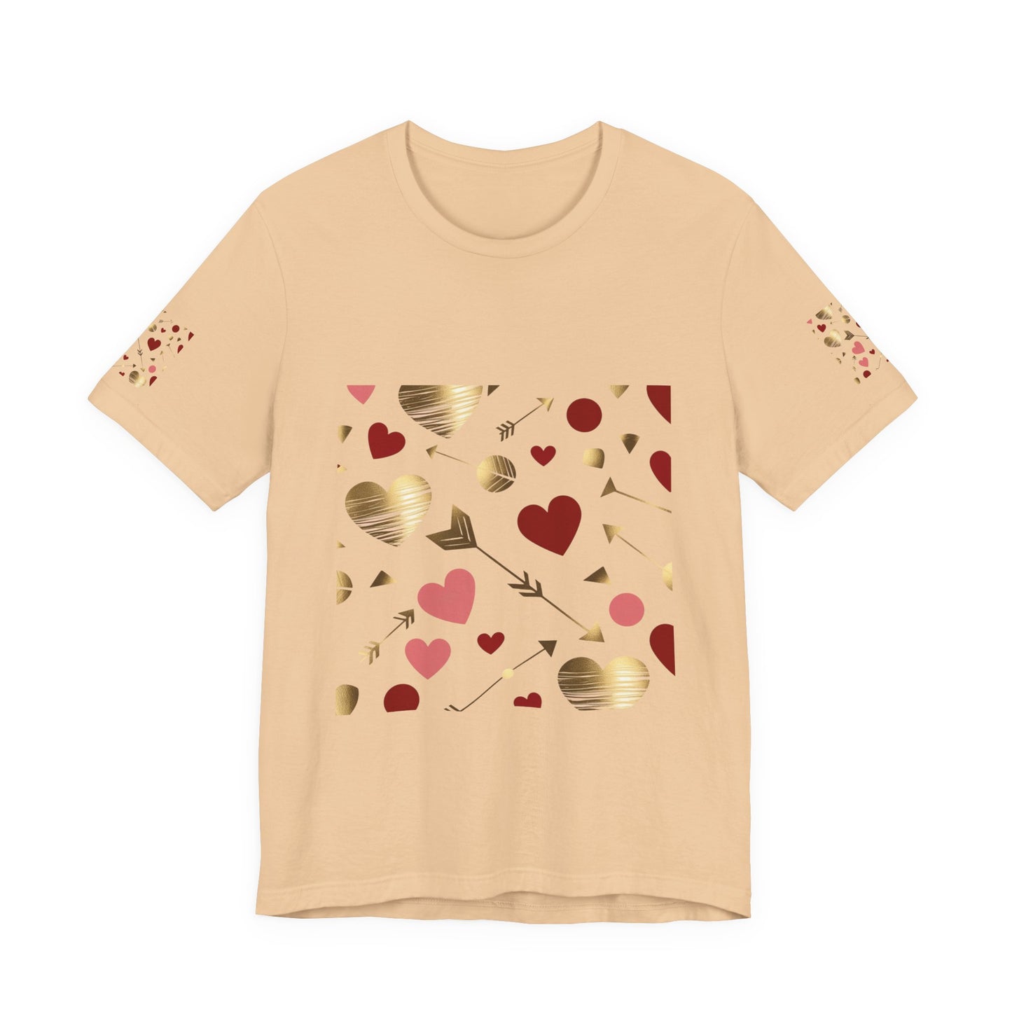 Romantic Hearts Short Sleeve Tee