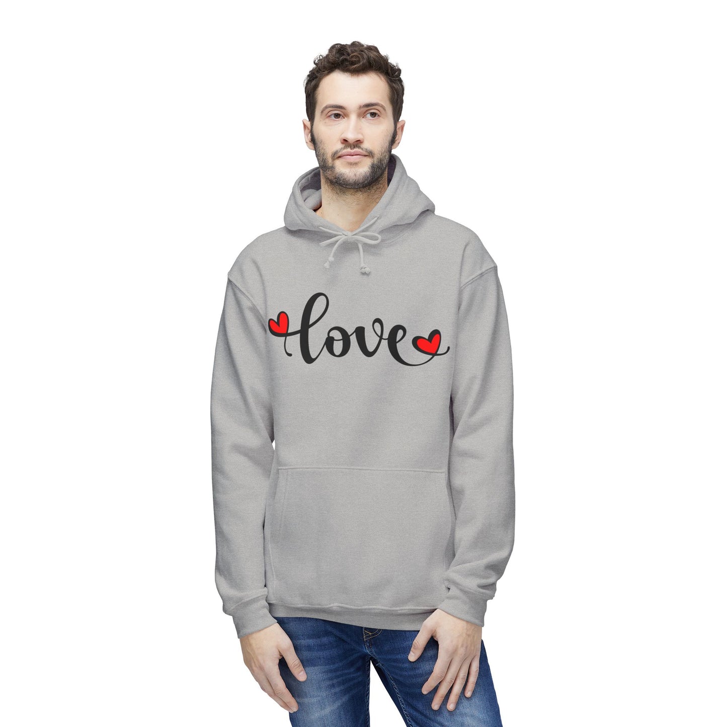 Love Hooded Sweatshirt - Made in the USA