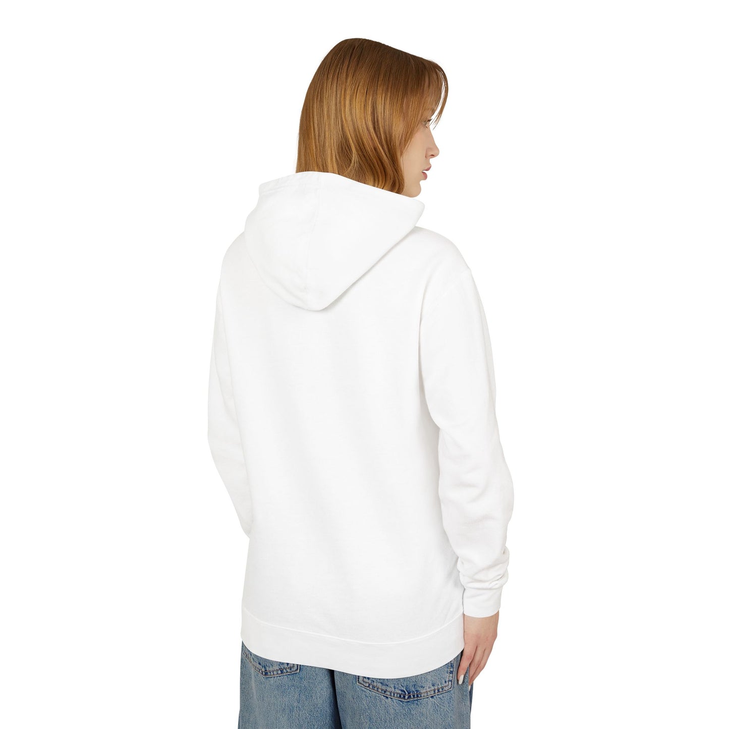 Cute Cat Love Lightweight Hooded Sweatshirt