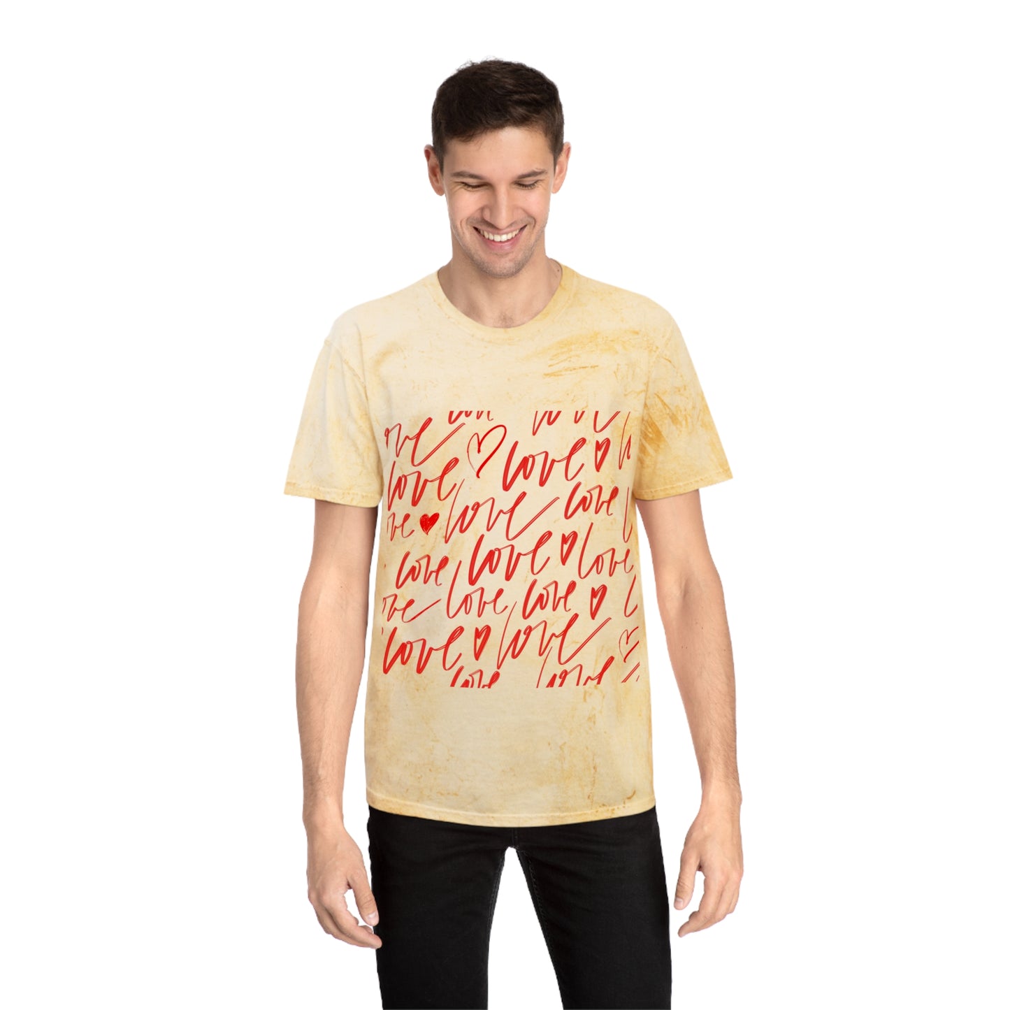 Color Blast Love T-Shirt for Passionate Souls | Perfect for Everyday Wear