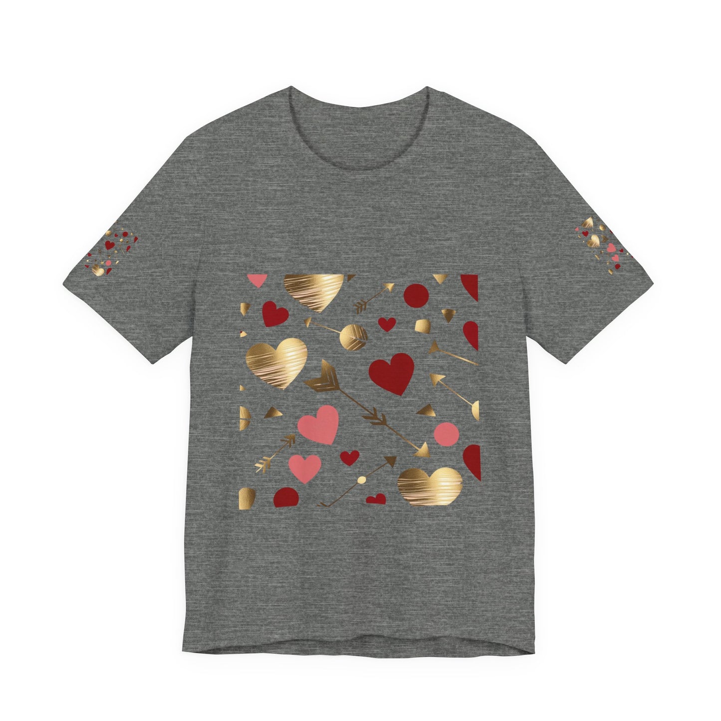 Romantic Hearts Short Sleeve Tee