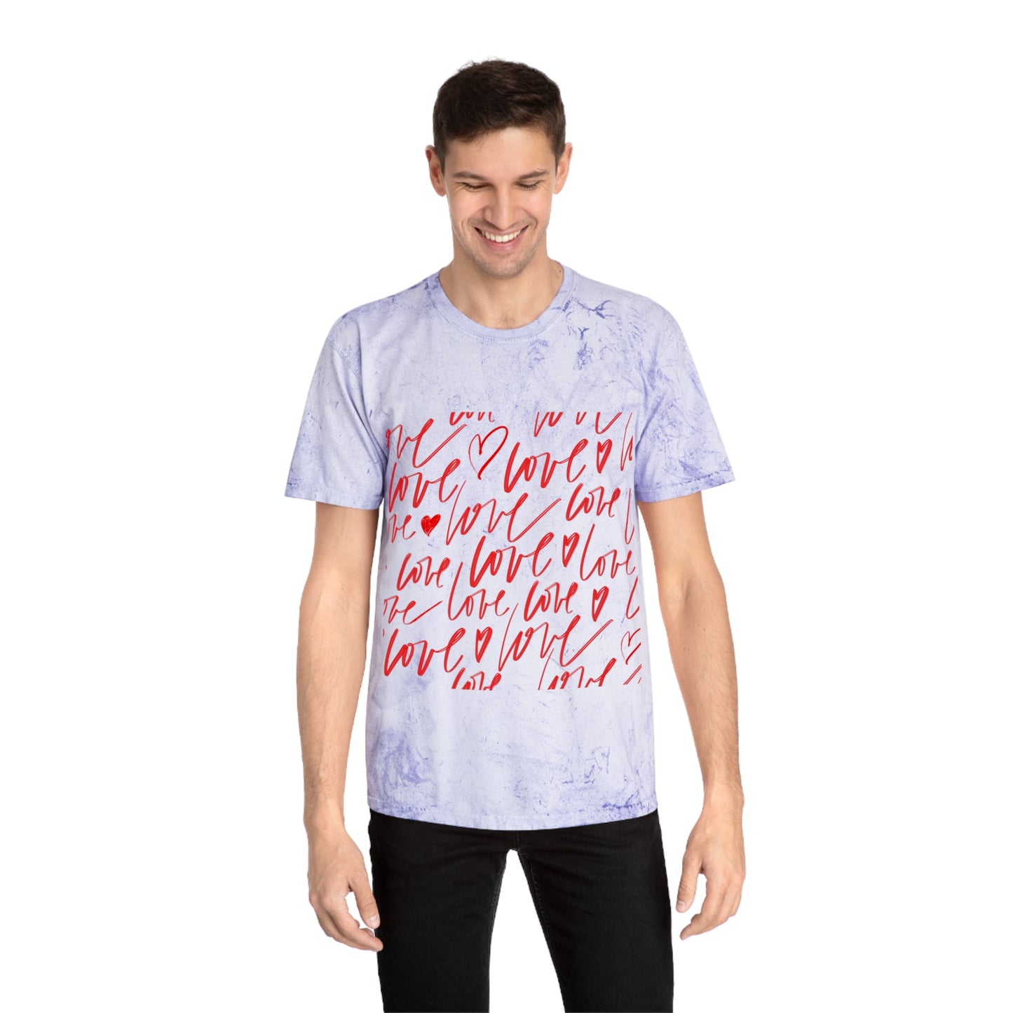 Color Blast Love T-Shirt for Passionate Souls | Perfect for Everyday Wear