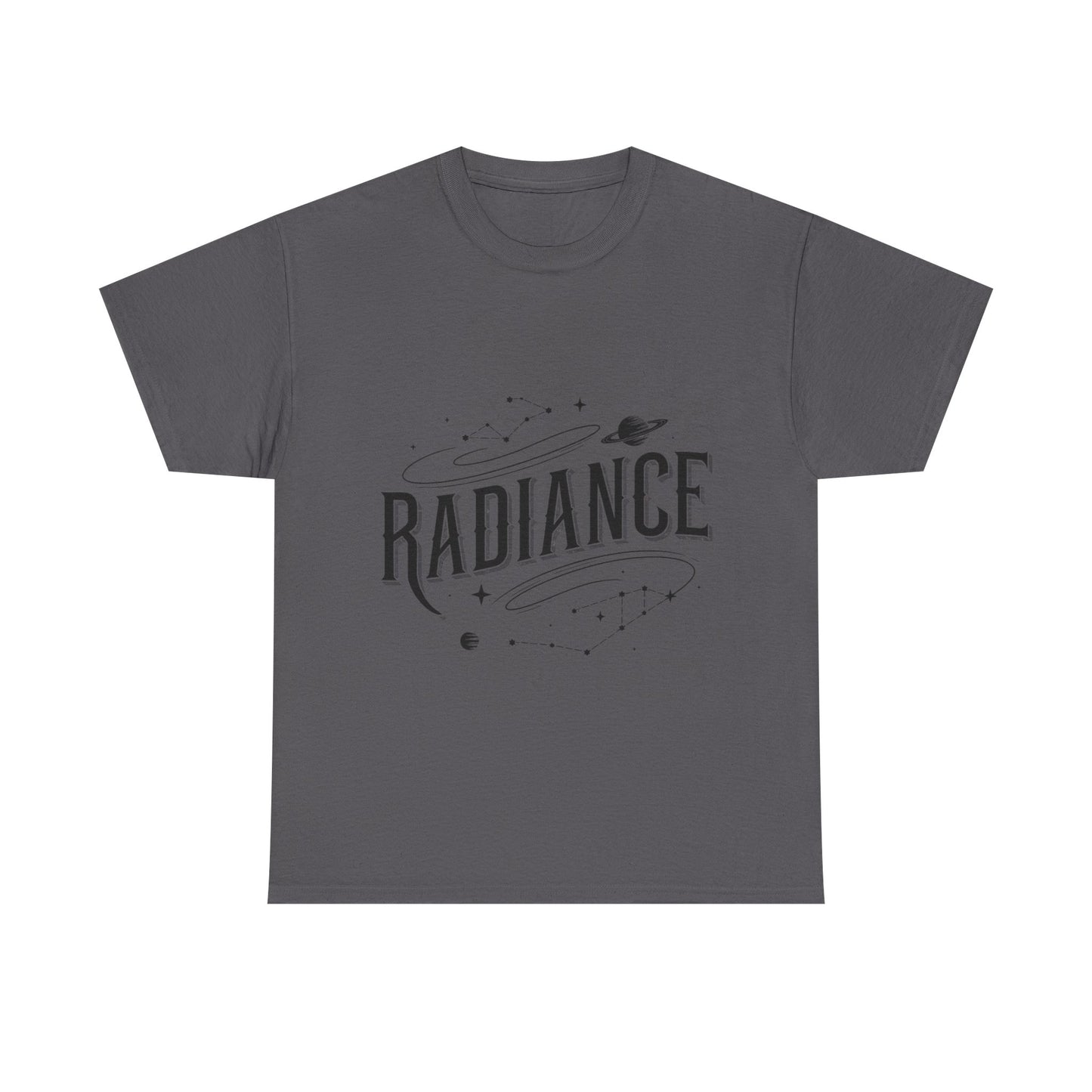Radiance Unisex Heavy Cotton Tee - Cosmic Design for Star Gazers