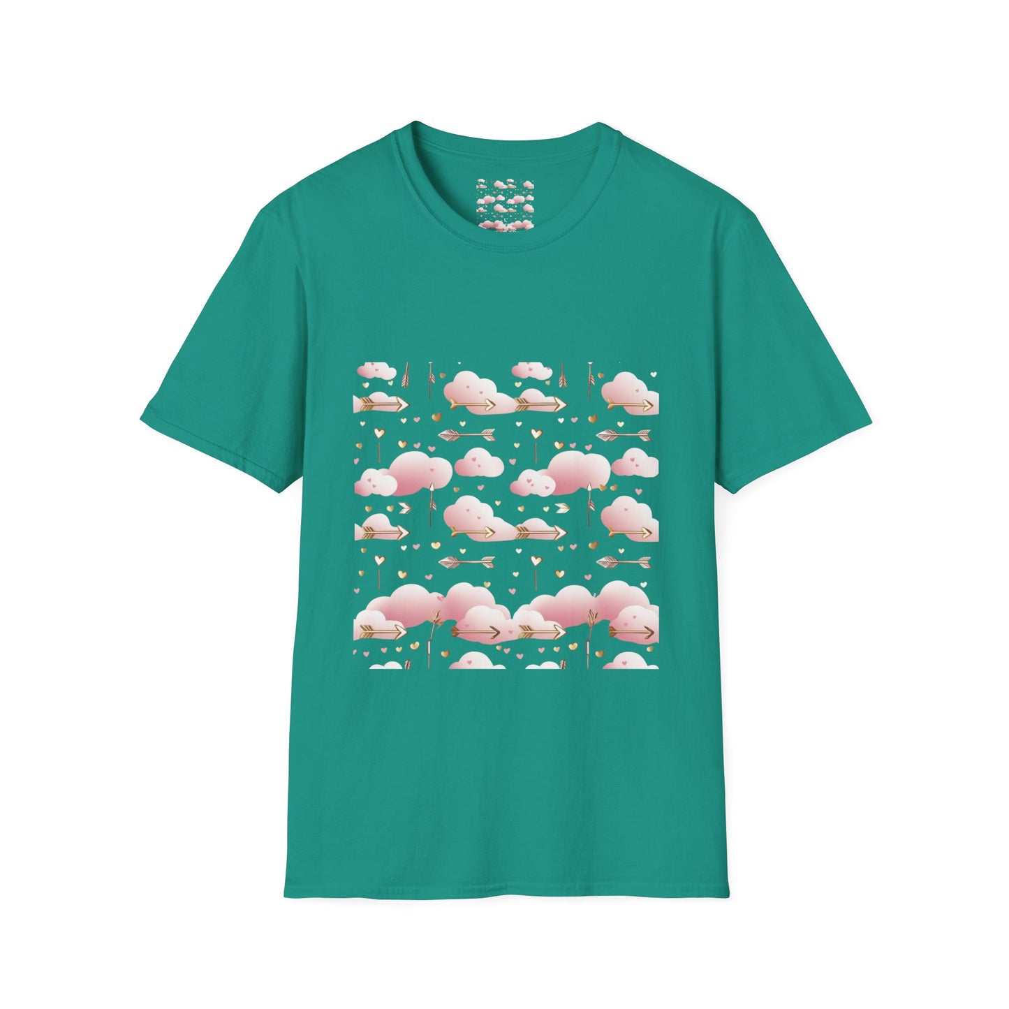 Cotton Candy Dreams Softstyle T-Shirt - Cute Pastel Design for Fun and Casual Wear