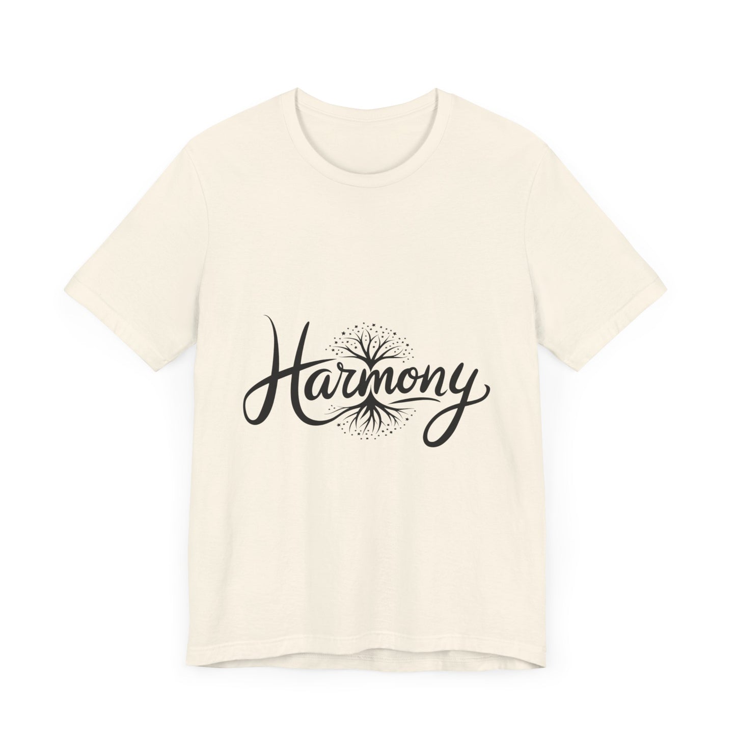 Harmony Unisex Short Sleeve Tee - Comfortable Casual Wear for Positive Vibes
