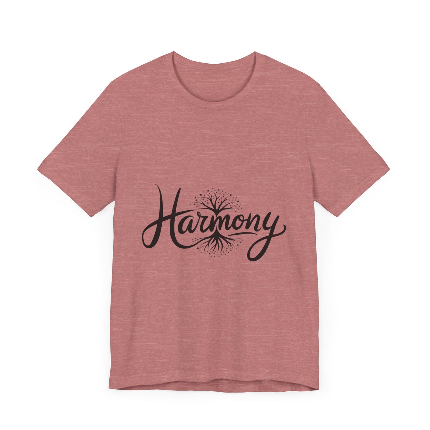 Harmony Unisex Short Sleeve Tee - Comfortable Casual Wear for Positive Vibes