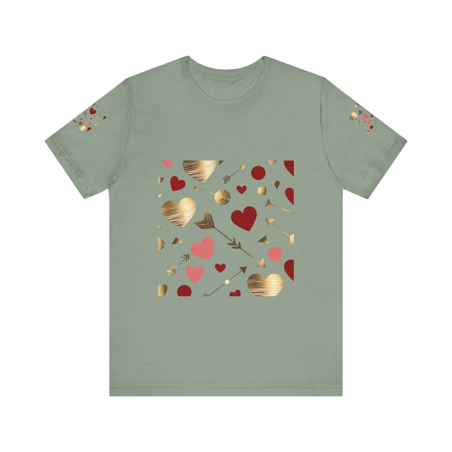 Romantic Hearts Short Sleeve Tee