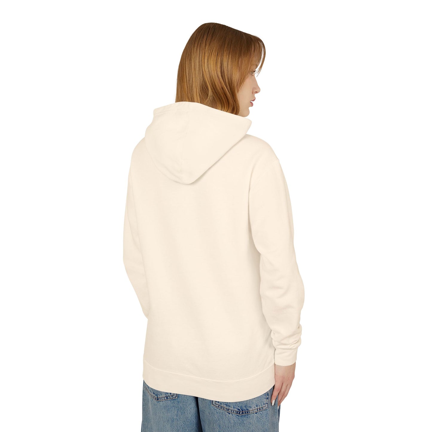 Cute Cat Love Lightweight Hooded Sweatshirt