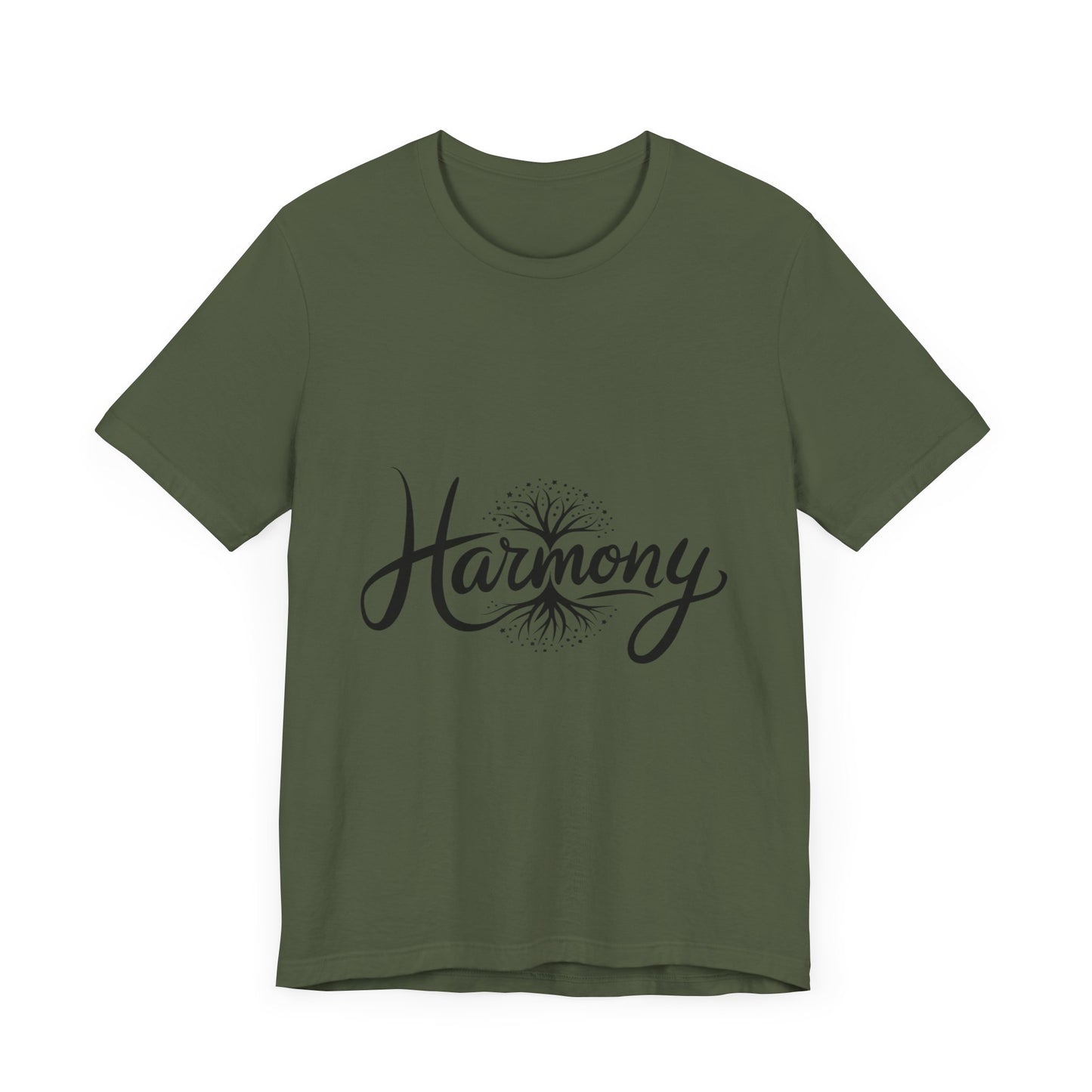 Harmony Unisex Short Sleeve Tee - Comfortable Casual Wear for Positive Vibes