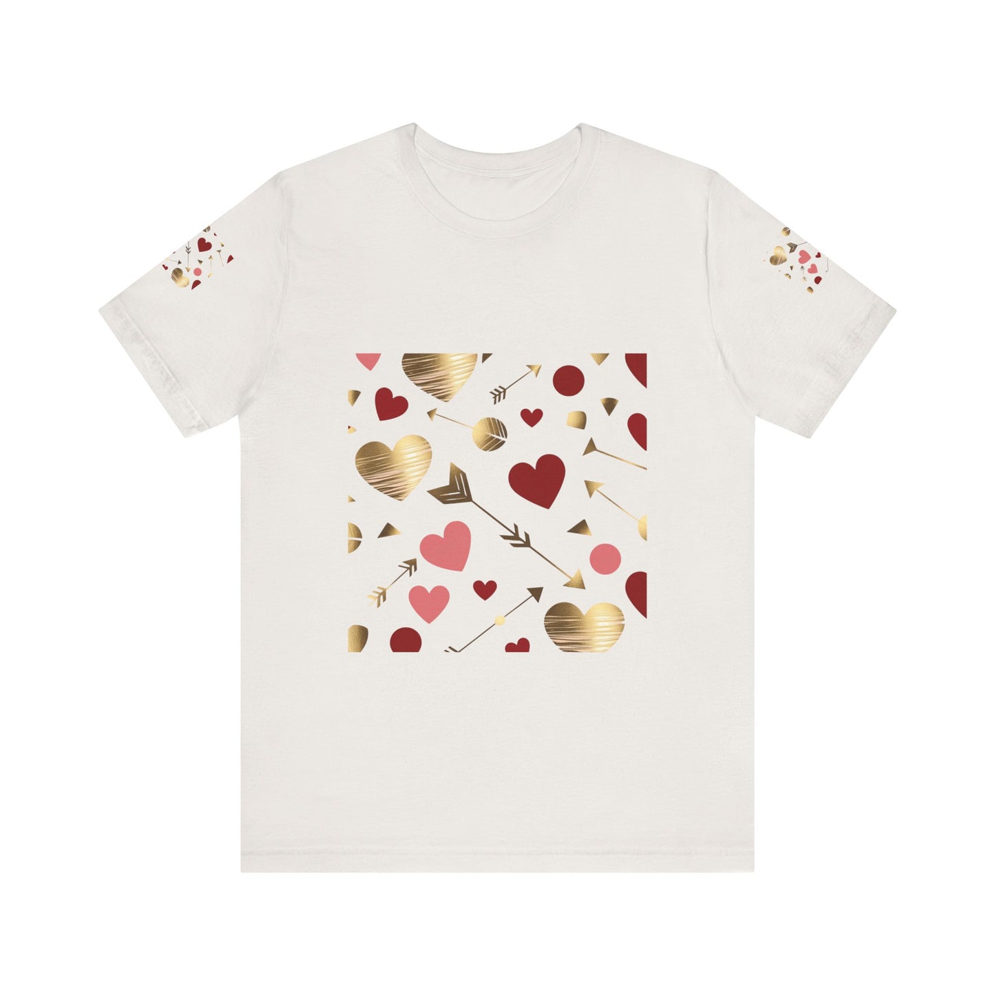 Romantic Hearts Short Sleeve Tee