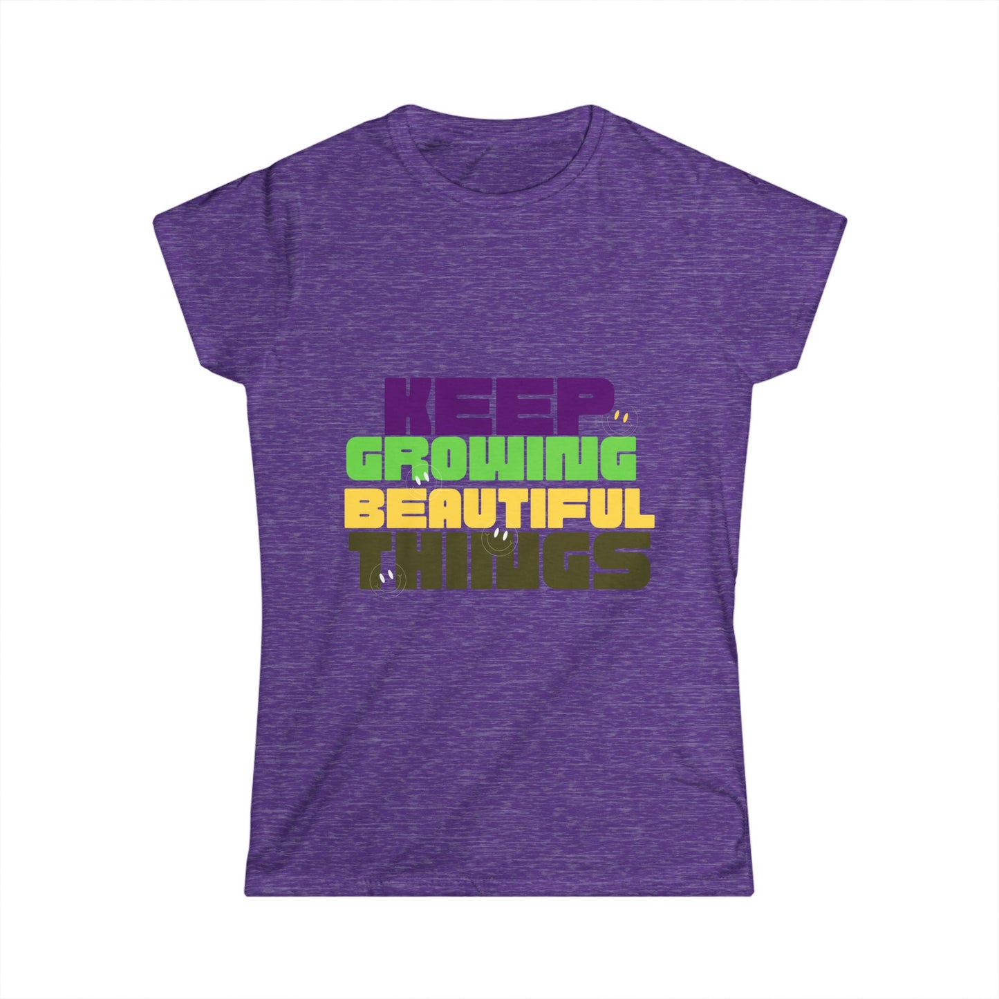 Camiseta suave para mujer con billetera cerrada y corazón abierto: linda camisa informal para uso diario