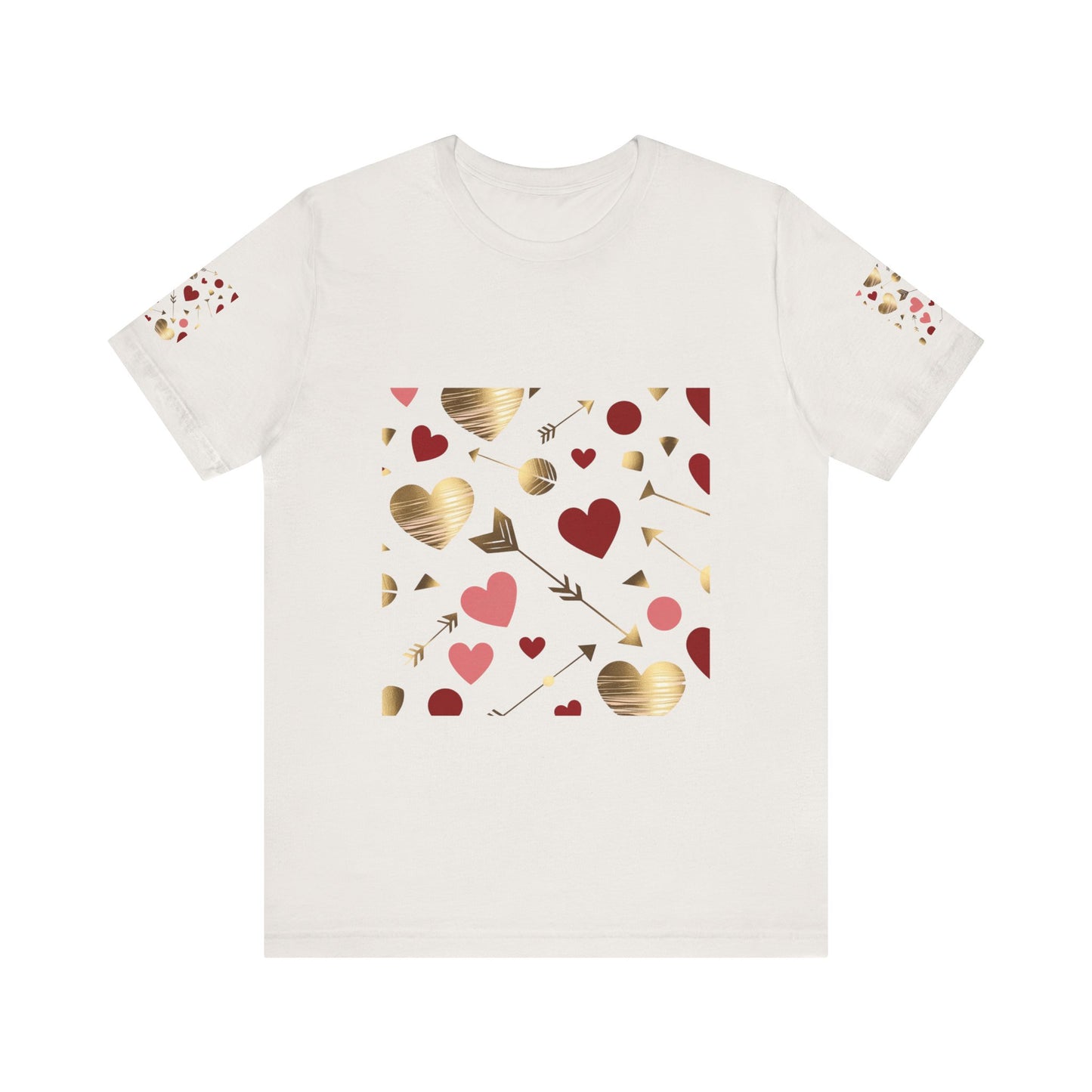 Romantic Hearts Short Sleeve Tee